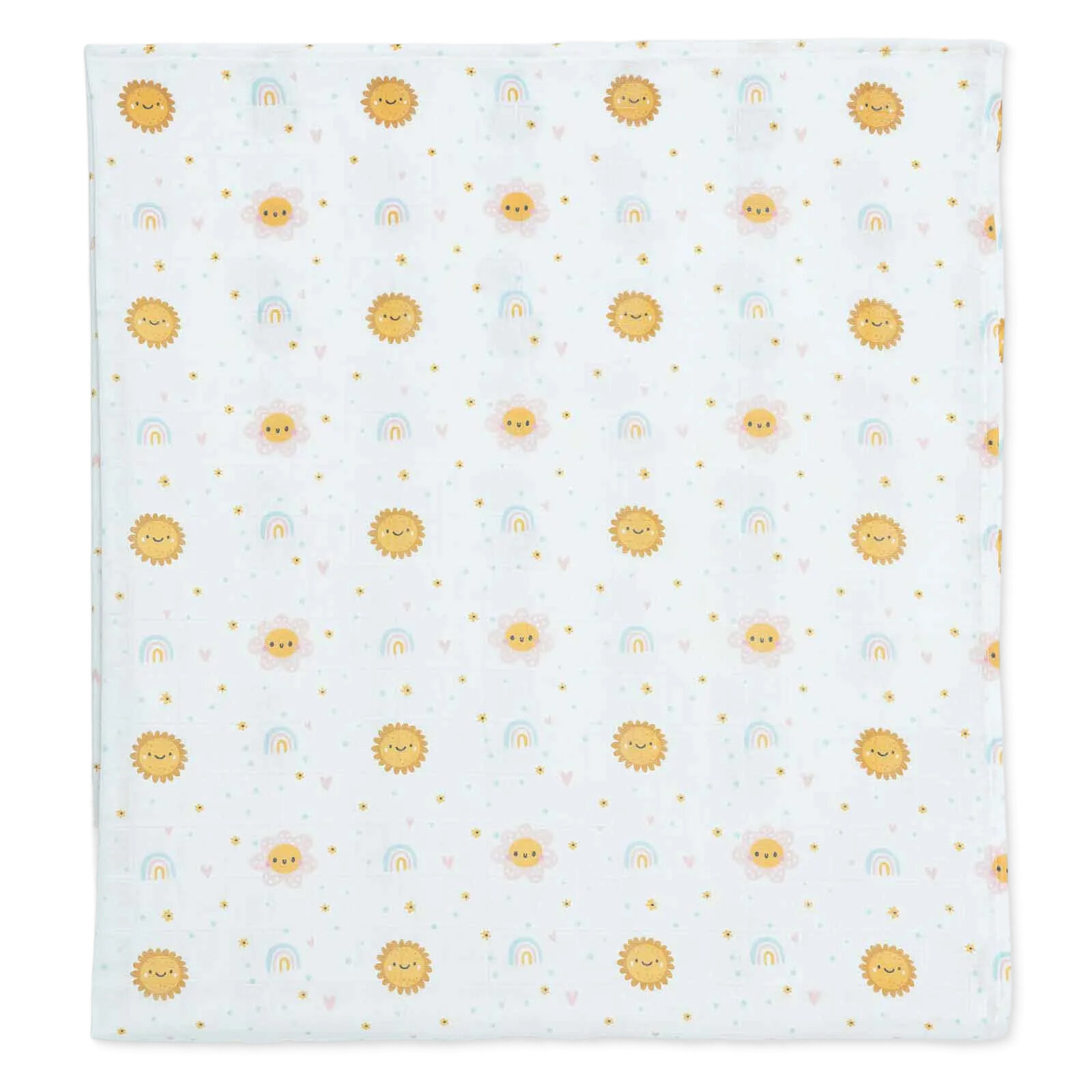 Kız Bebek Müslin Battaniye 100x110 cm