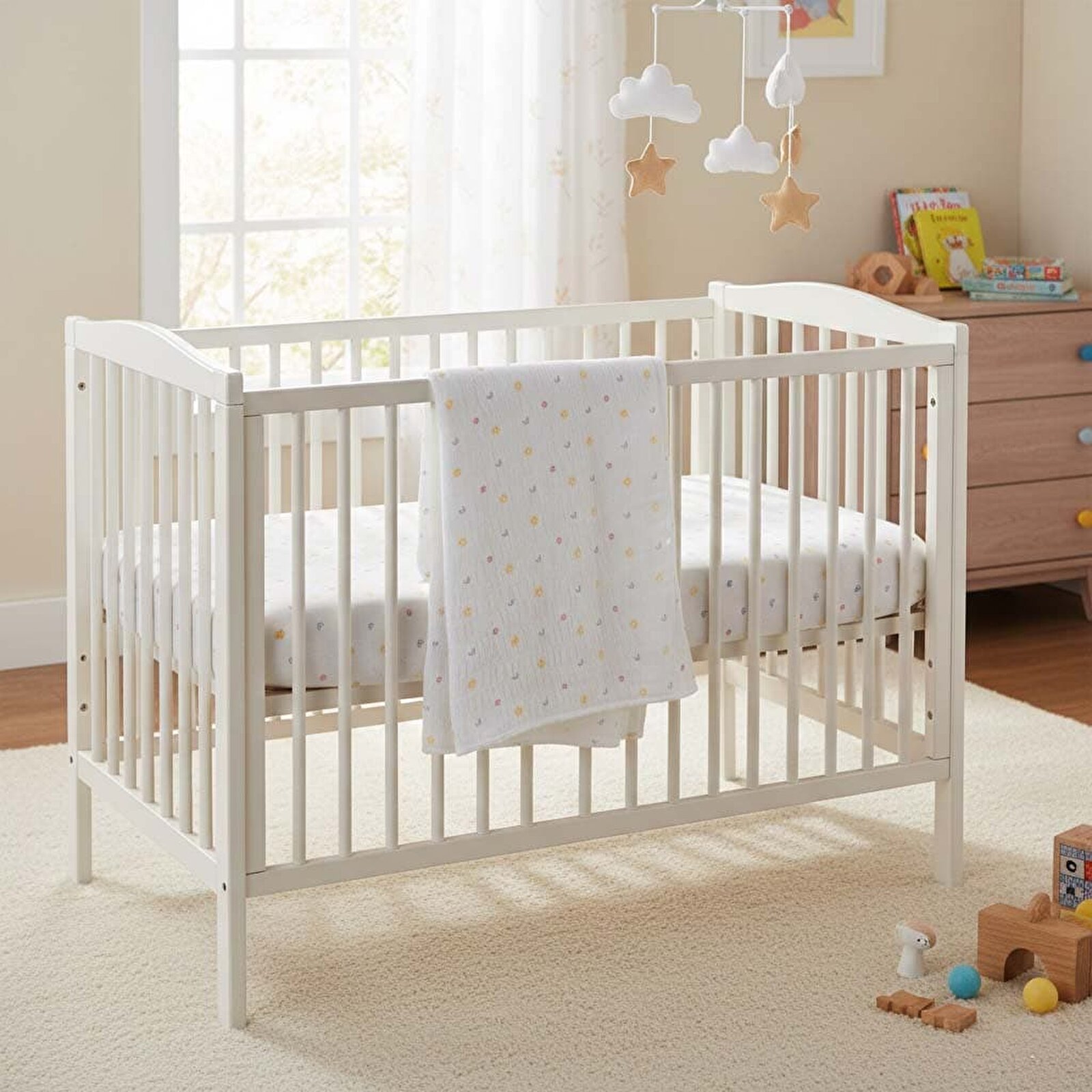 Kız Bebek Müslin Battaniye 100x110cm