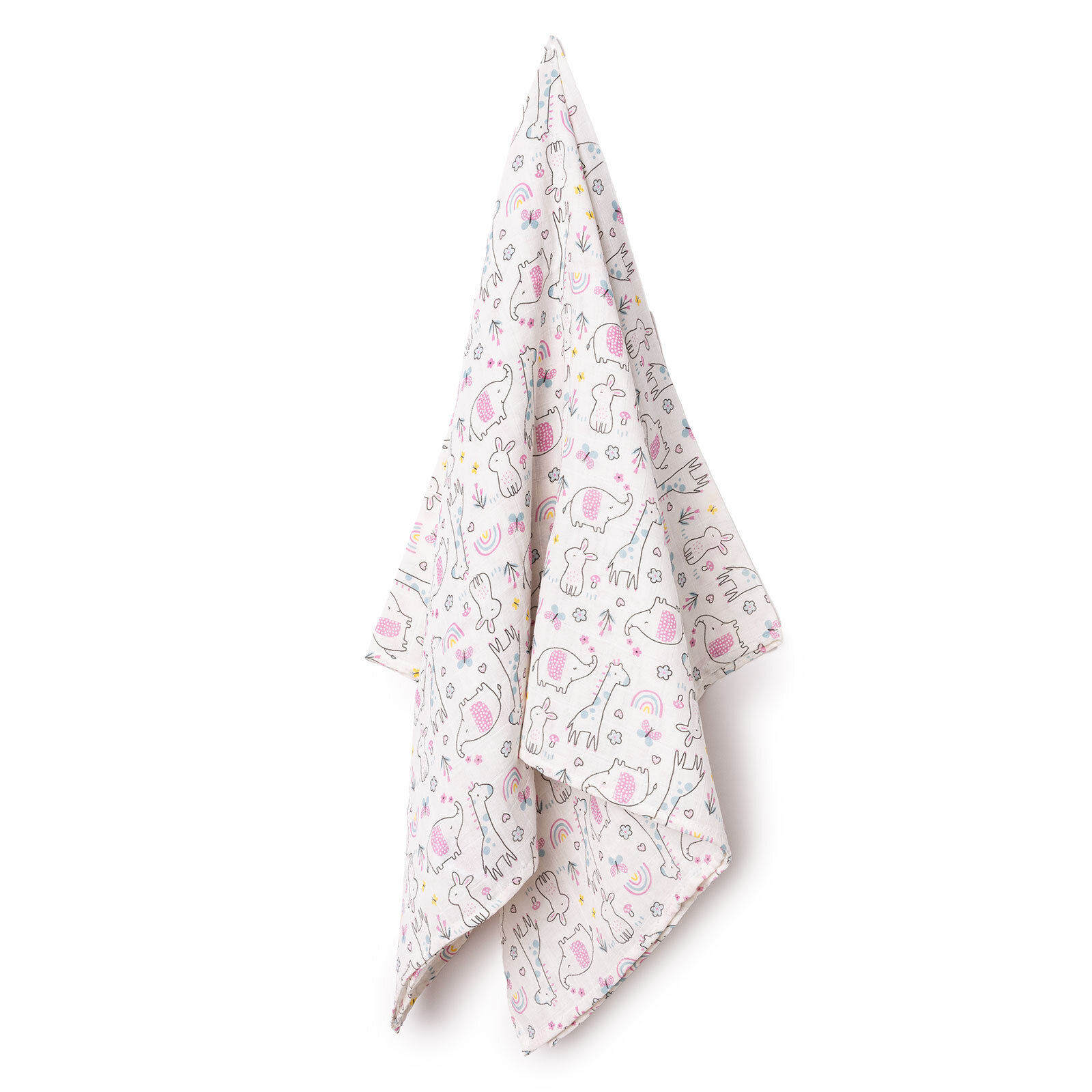 Kız Bebek Müslin Battaniye 100x110cm Kız Bebek Müslin Battaniye 100x110cm