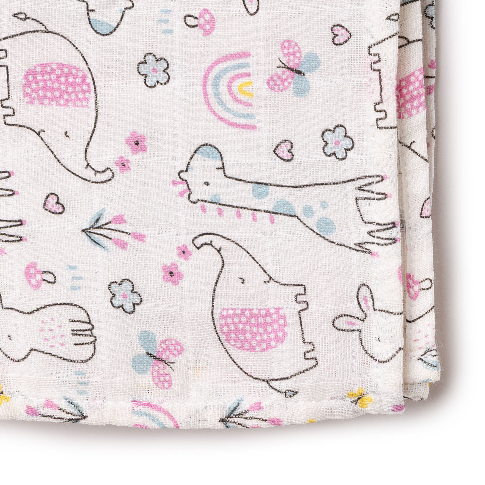 Kız Bebek Müslin Battaniye 100x110cm Kız Bebek Müslin Battaniye 100x110cm