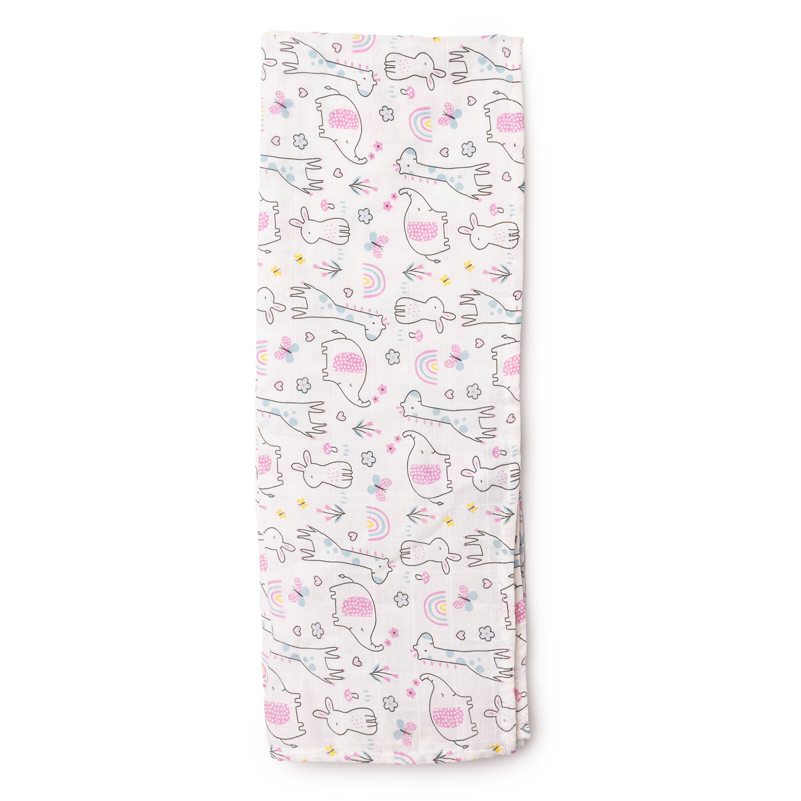 Kız Bebek Müslin Battaniye 100x110cm Kız Bebek Müslin Battaniye 100x110cm