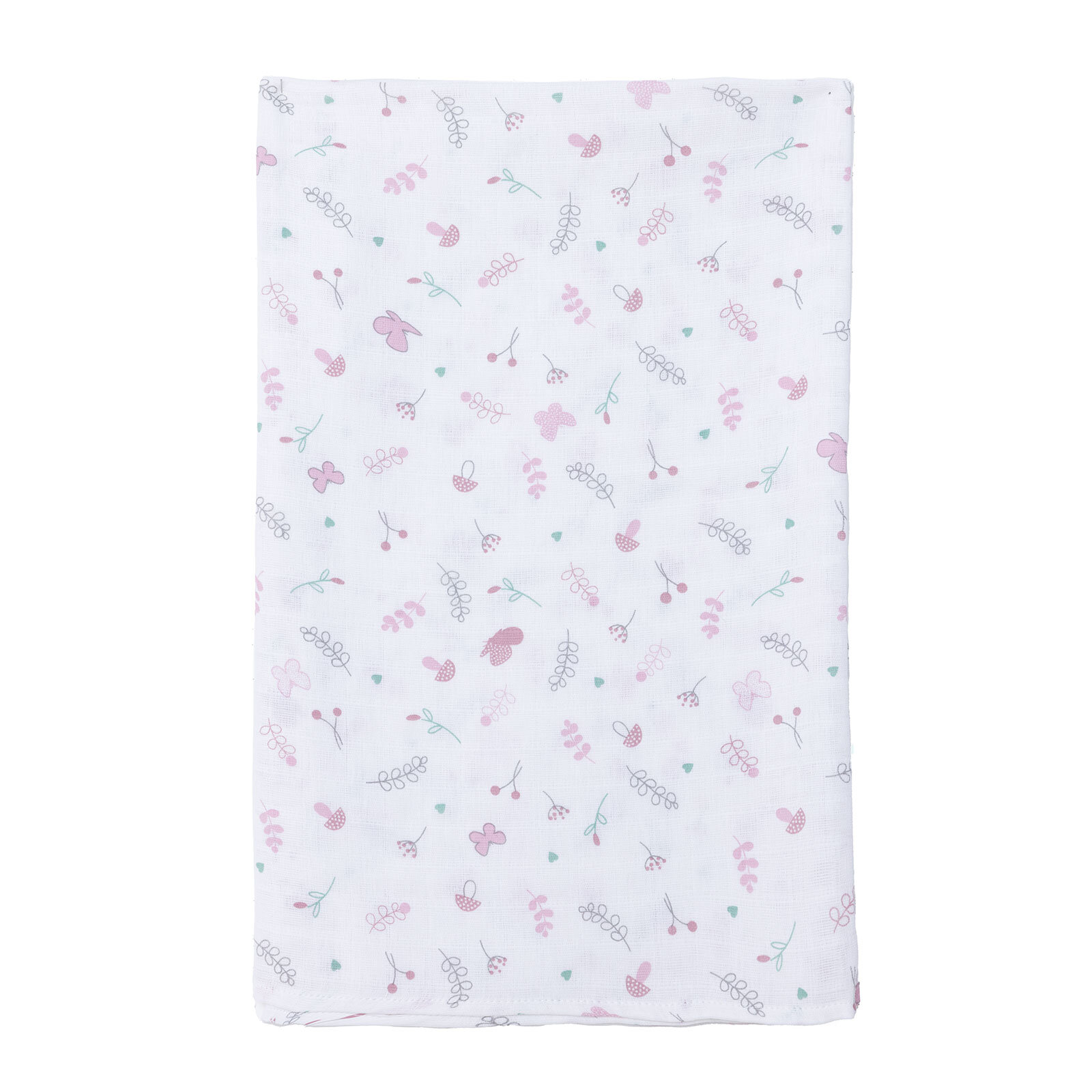Kız Bebek Müslin Battaniye 90x110cm