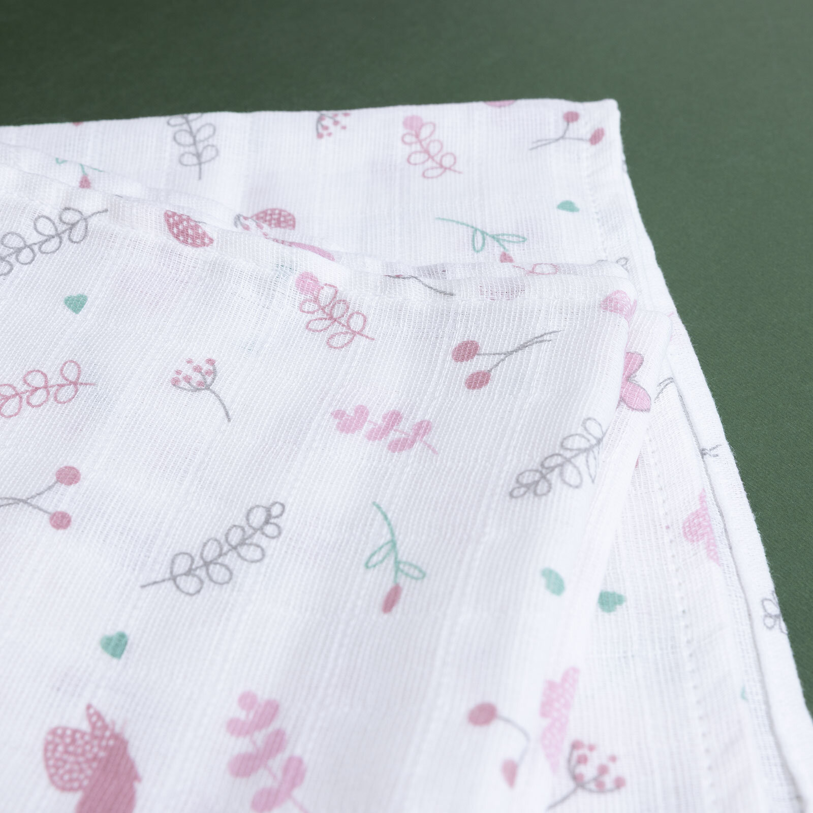 Kız Bebek Müslin Battaniye 90x110cm