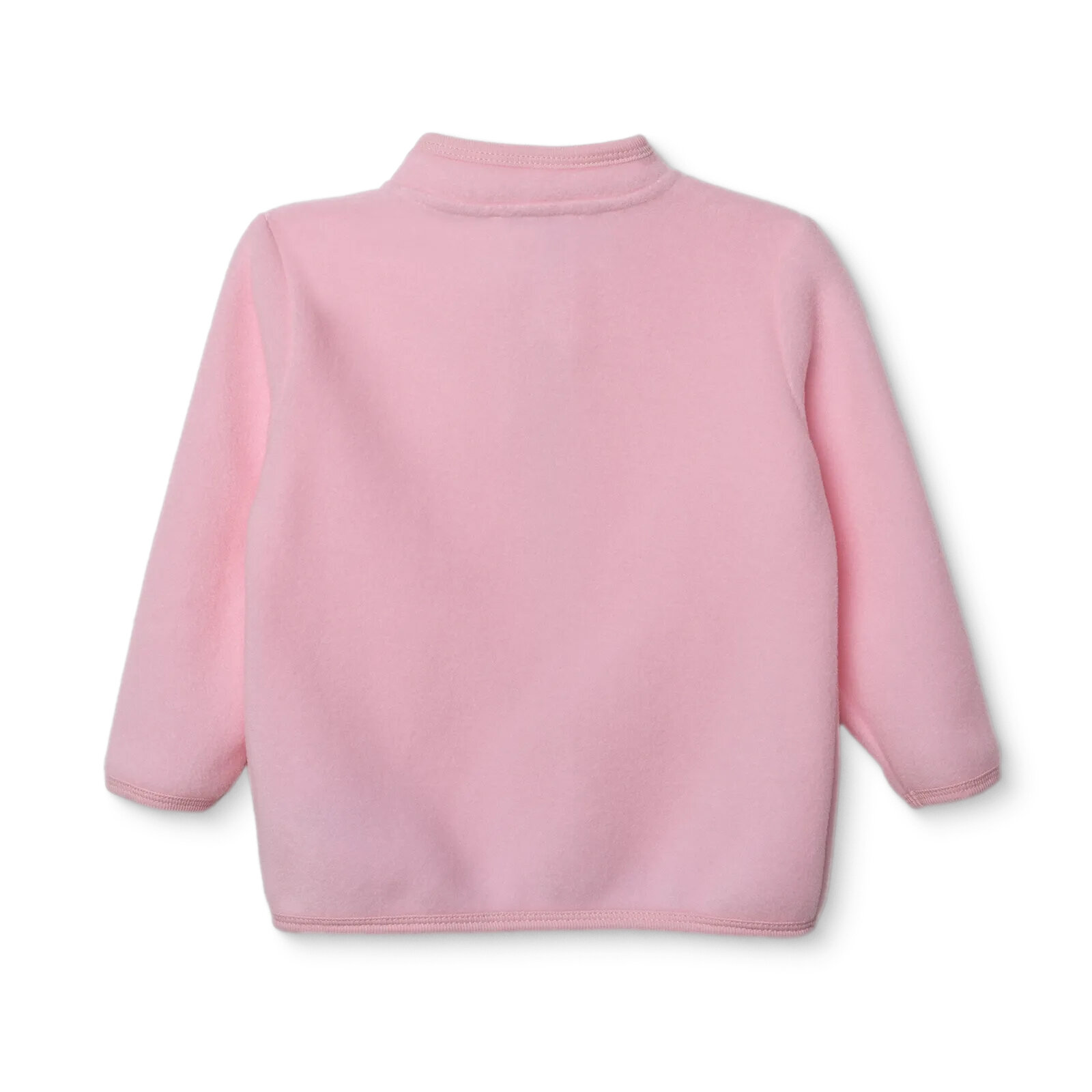 Kız Bebek Polar Hırka Dik Yaka Uzun Kol