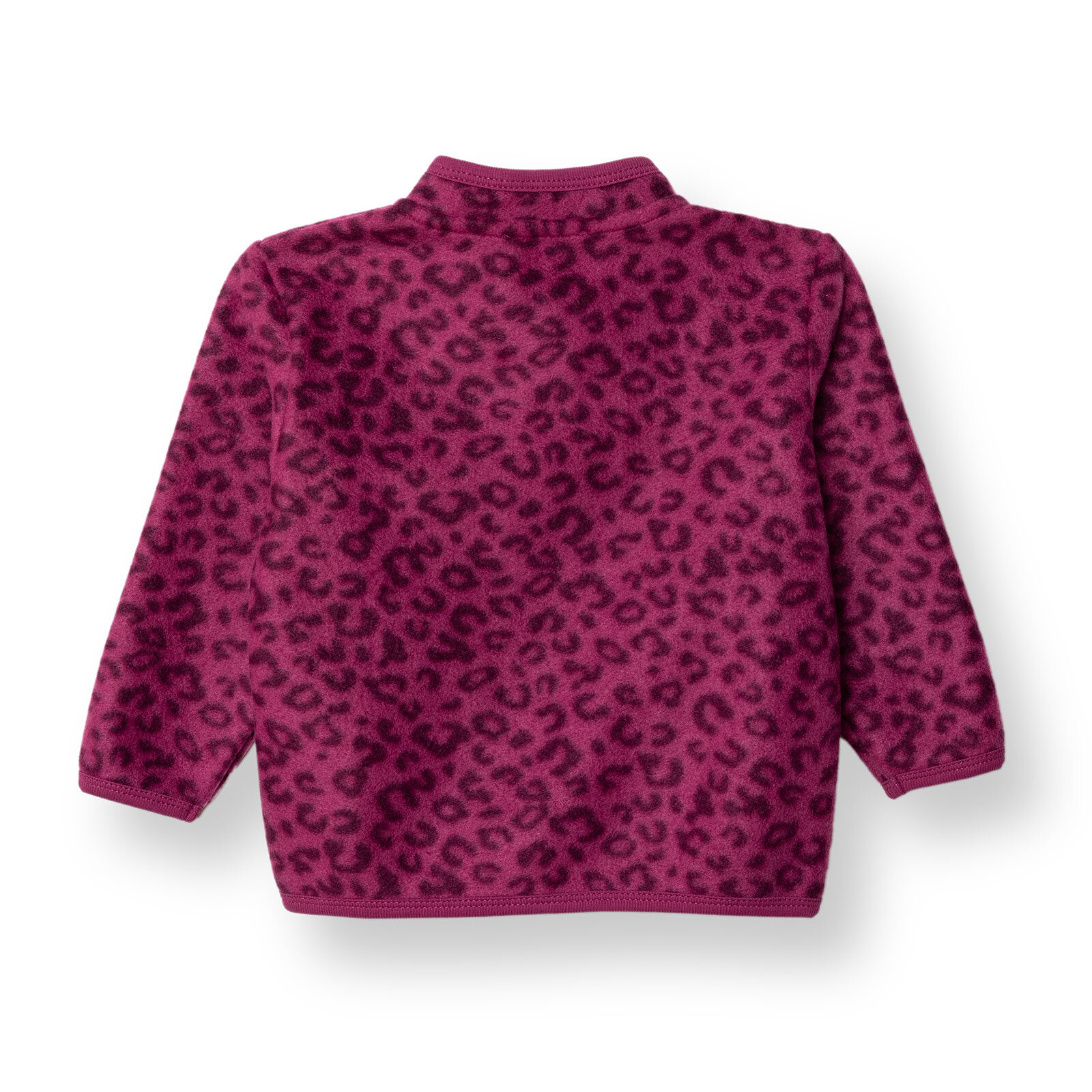 Kız Bebek Polar Hırka Hakim Yaka Uzun Kol