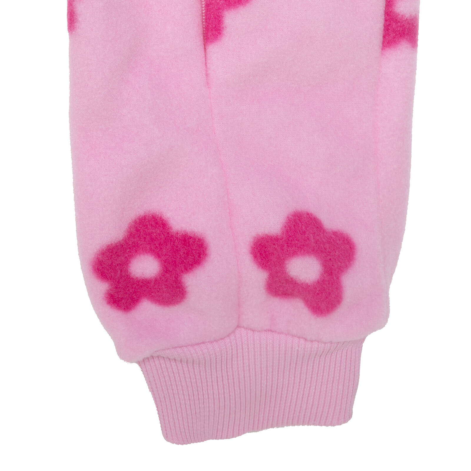 Kız Bebek Polar Patiksiz Tulum Uzun Kol Lastikli Paça