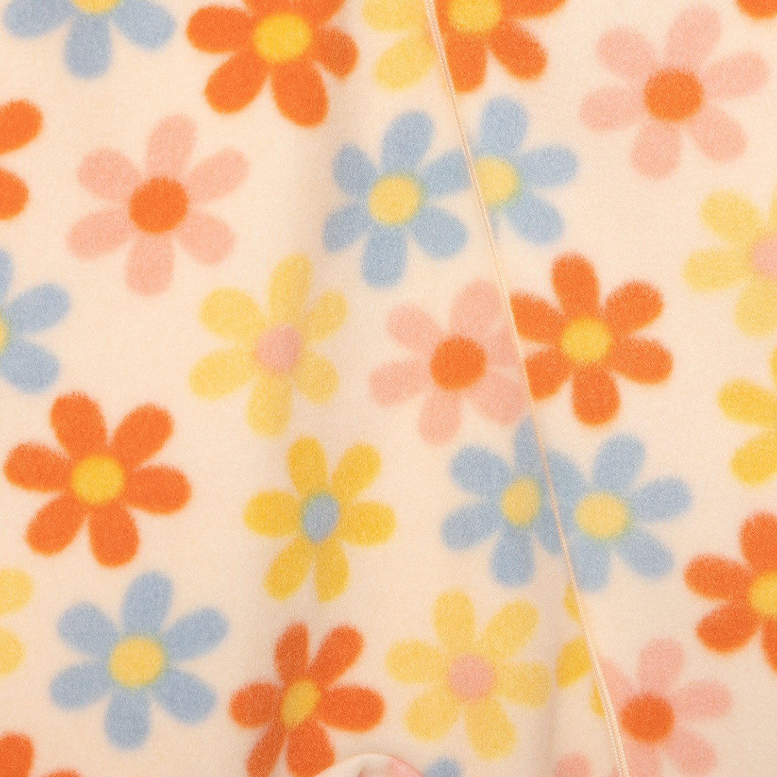 Kız Bebek Polar Patiksiz Tulum Uzun Kol Lastikli Paça