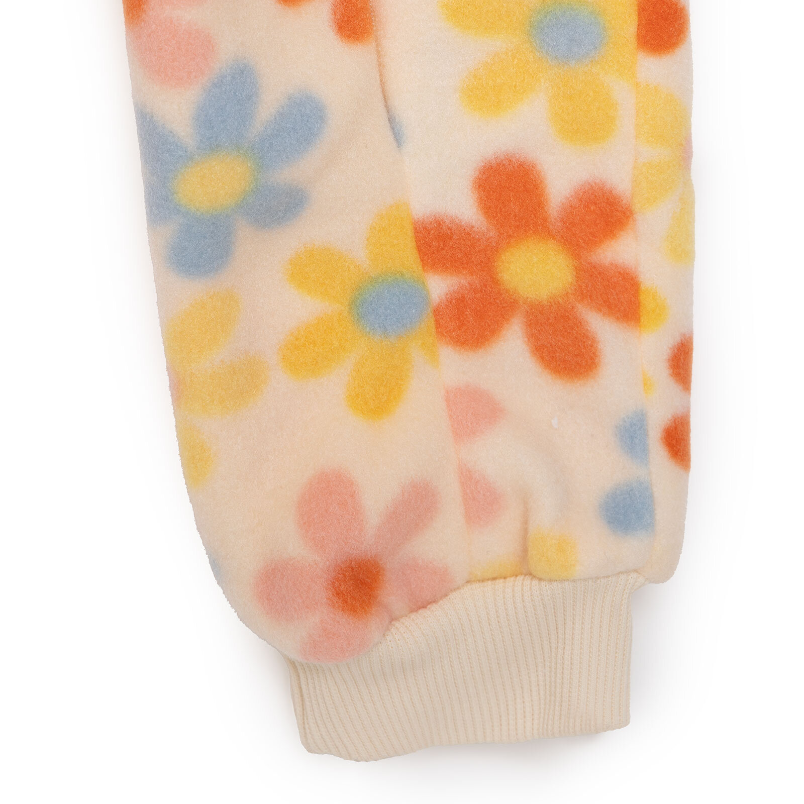 Kız Bebek Polar Patiksiz Tulum Uzun Kol Lastikli Paça