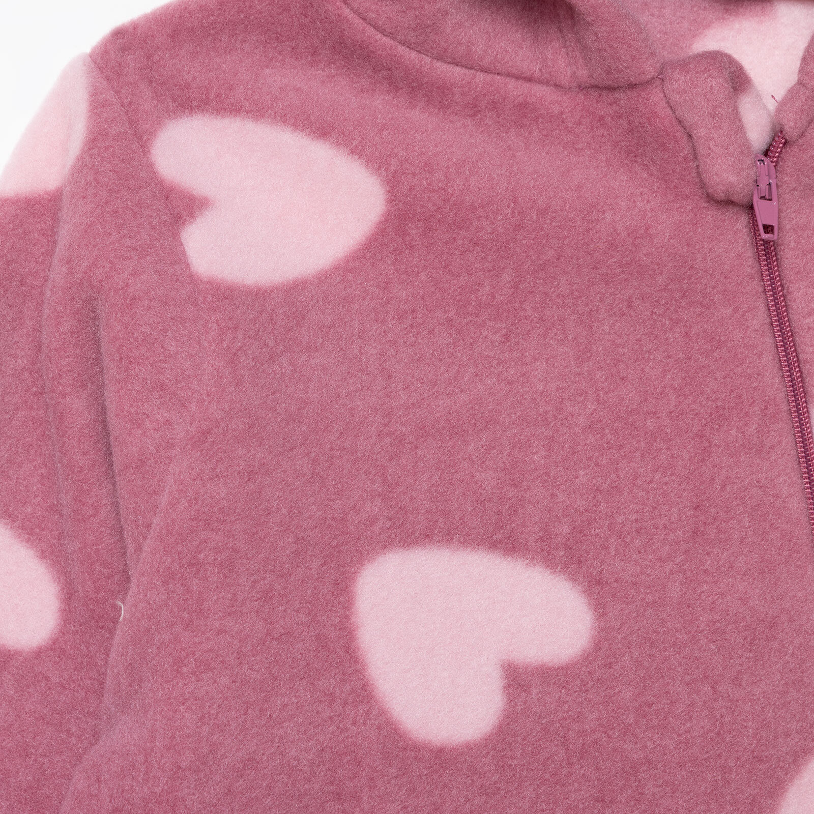 Kız Bebek Polar Patiksiz Tulum Uzun Kol Lastikli Paça