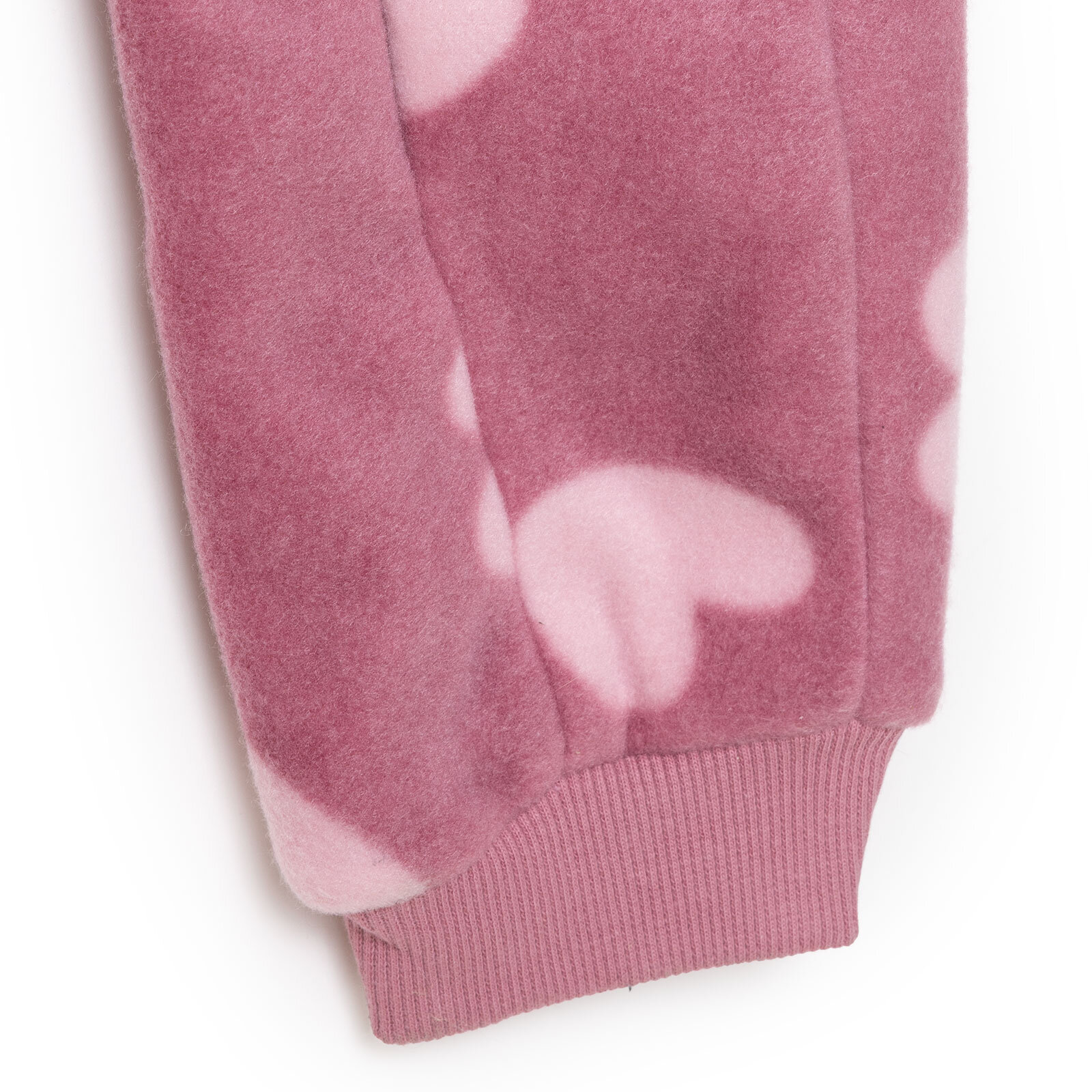 Kız Bebek Polar Patiksiz Tulum Uzun Kol Lastikli Paça