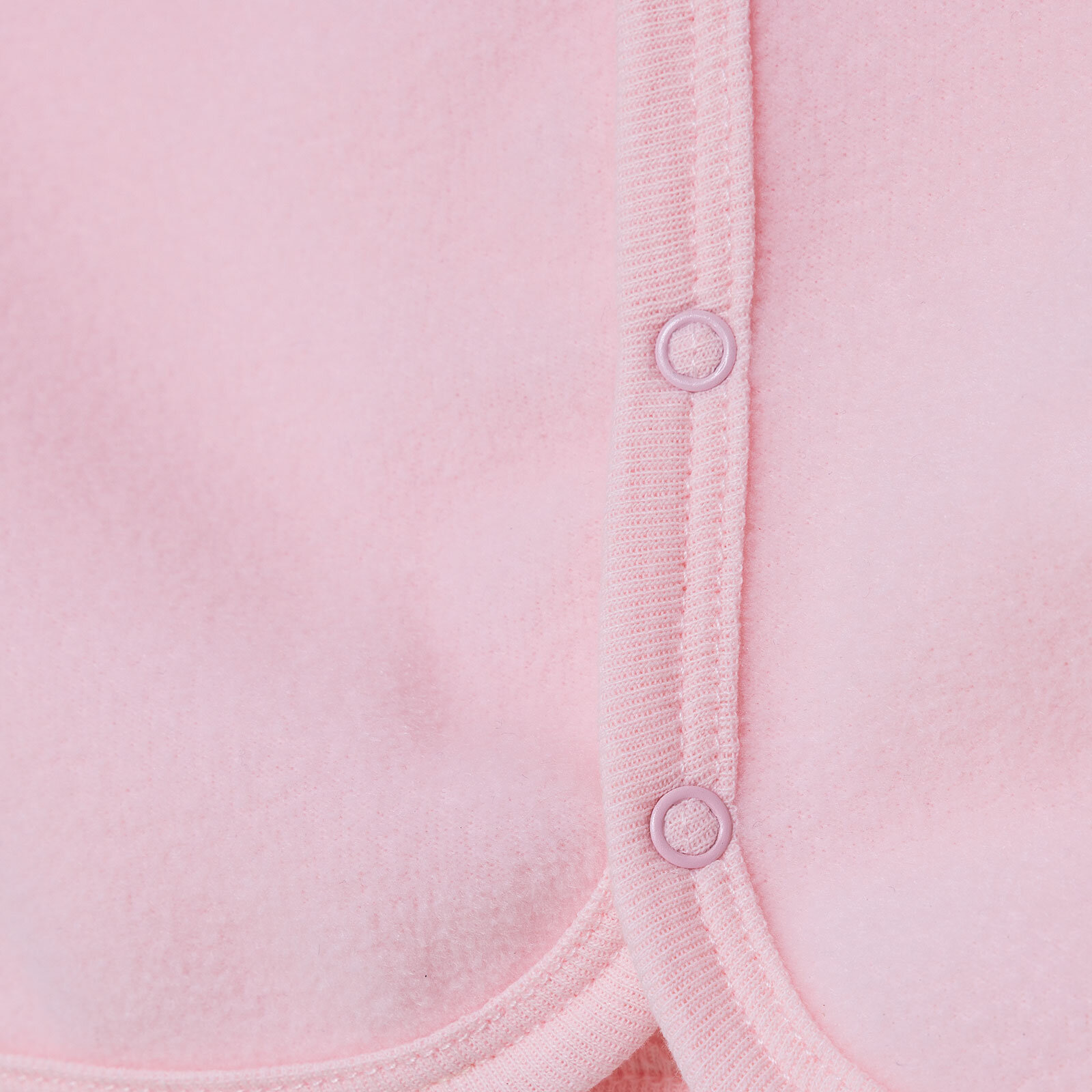 Kız Bebek Polar Yelek Çıtçıtlı V Yaka Atlet Kol