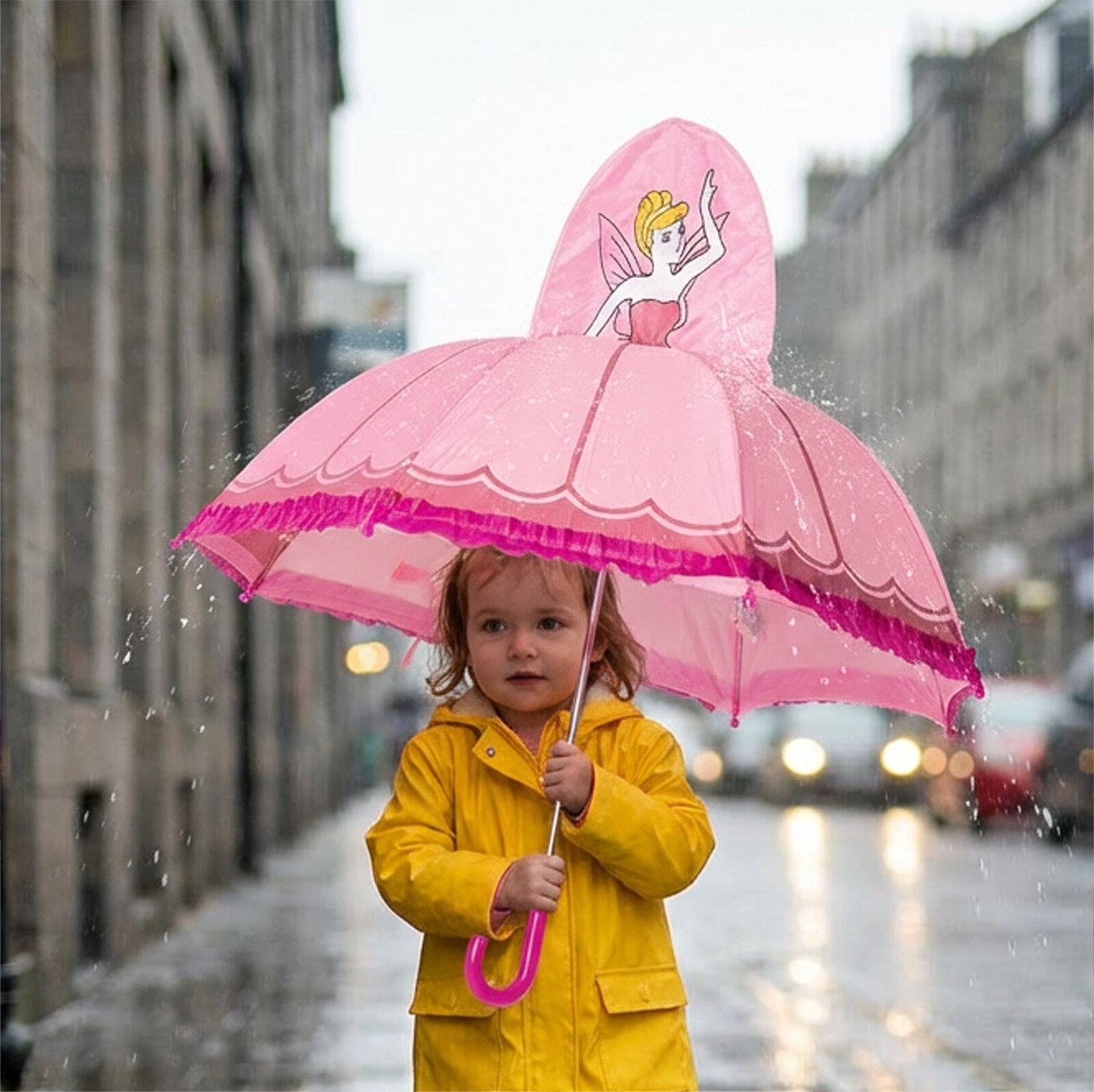 Kız Bebek Şemsiye Aksesuar