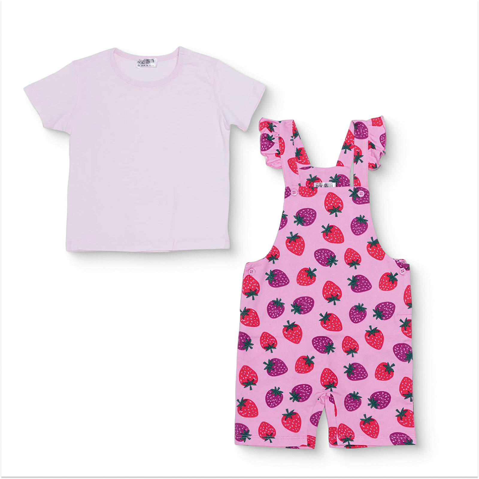 Şort Salopet-Tshirt