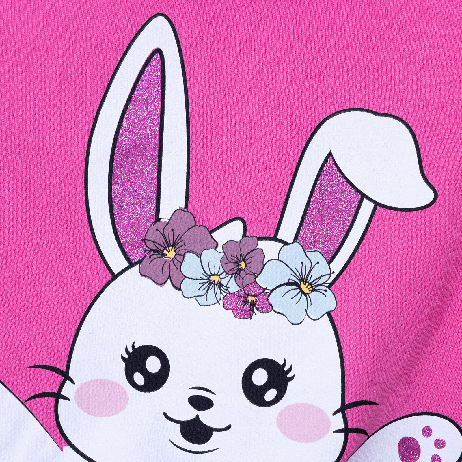 Kız Bebek Sweatshirt Bisiklet Yaka Uzun Kol Kız Bebek Sweatshirt Bisiklet Yaka Uzun Kol