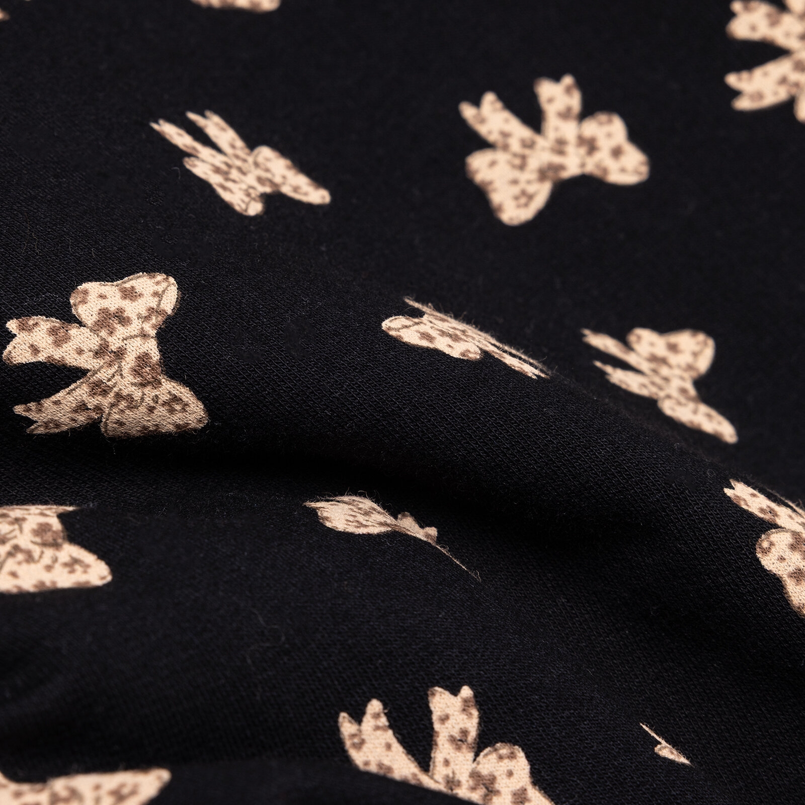 Kız Bebek Sweatshirt Bisiklet Yaka Uzun Kol