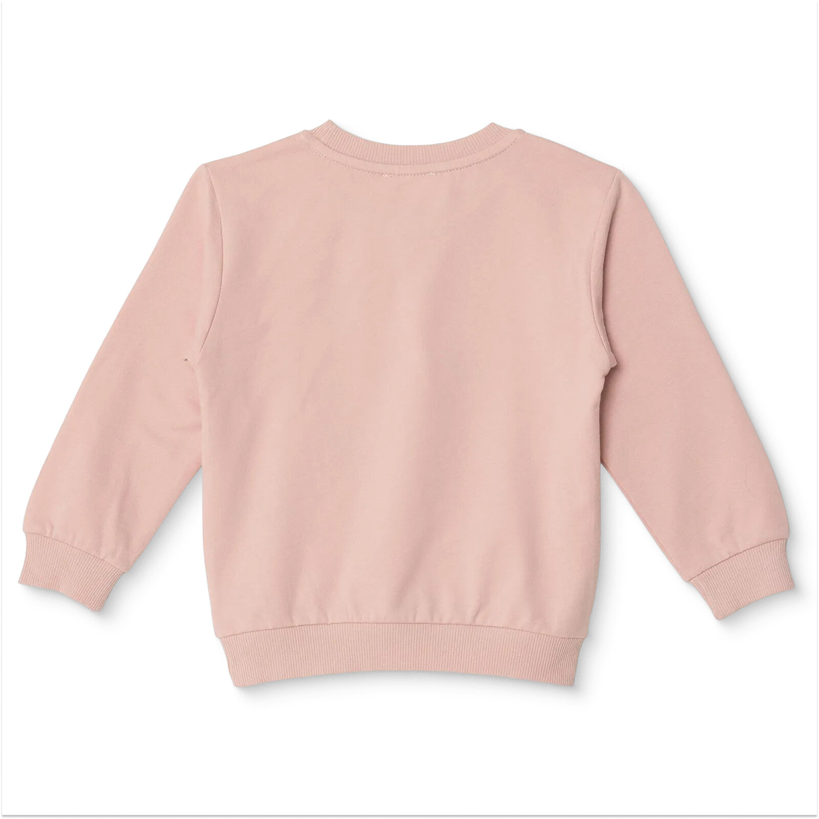 Kız Bebek Sweatshirt Bisiklet Yaka Uzun Kol