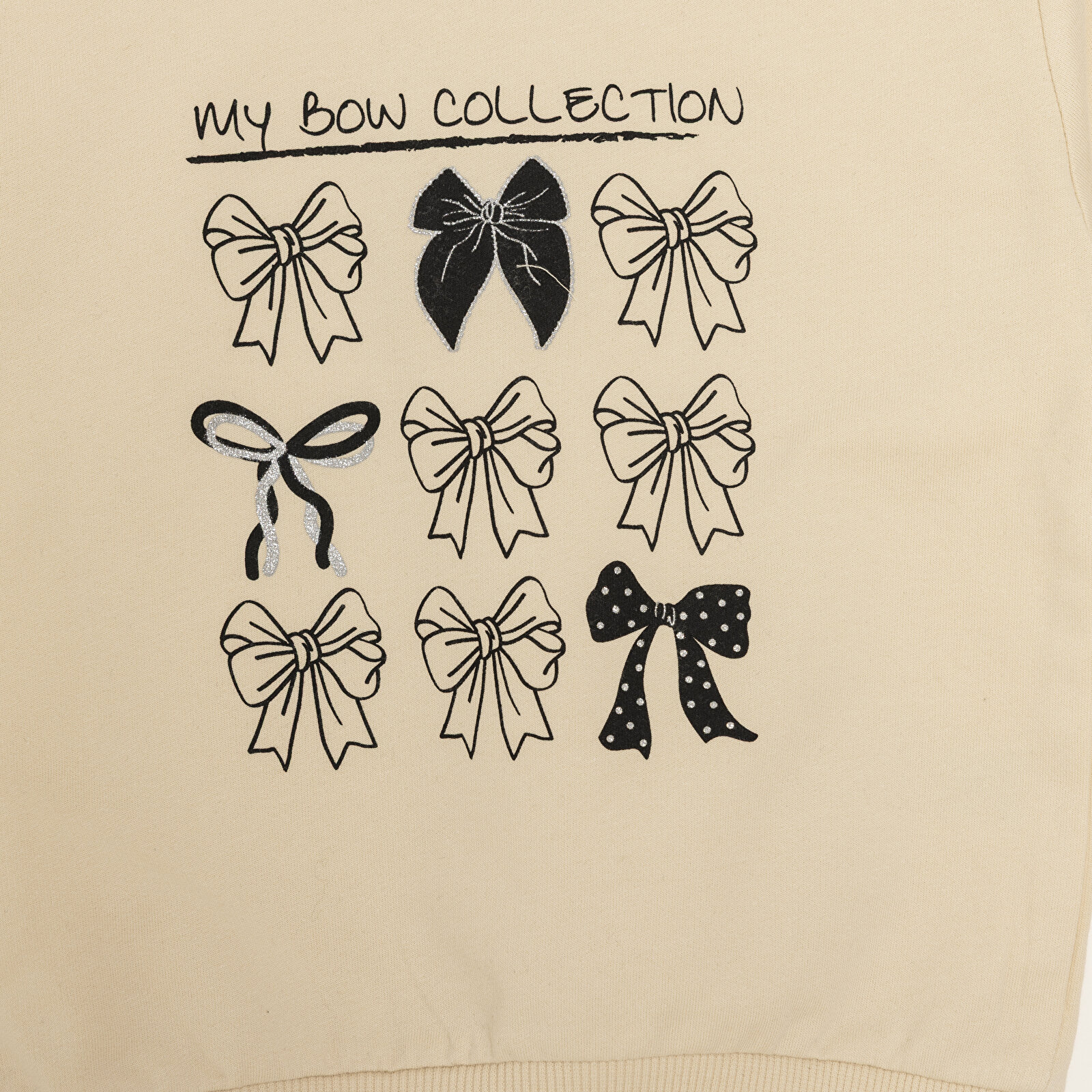 Kız Bebek Sweatshirt İki İplik Bisiklet Yaka Uzun Kol Kız Bebek Sweatshirt İki İplik Bisiklet Yaka Uzun Kol