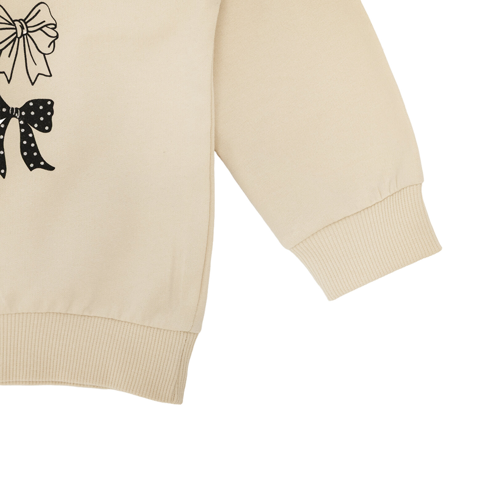 Kız Bebek Sweatshirt İki İplik Bisiklet Yaka Uzun Kol Kız Bebek Sweatshirt İki İplik Bisiklet Yaka Uzun Kol