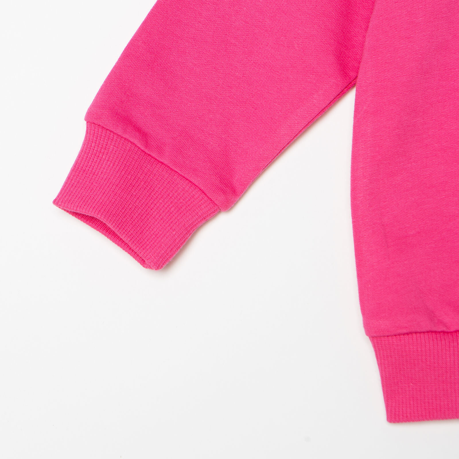 Kız Bebek Sweatshirt Şardonlu İki İplik Bisiklet Yaka Uzun Kol