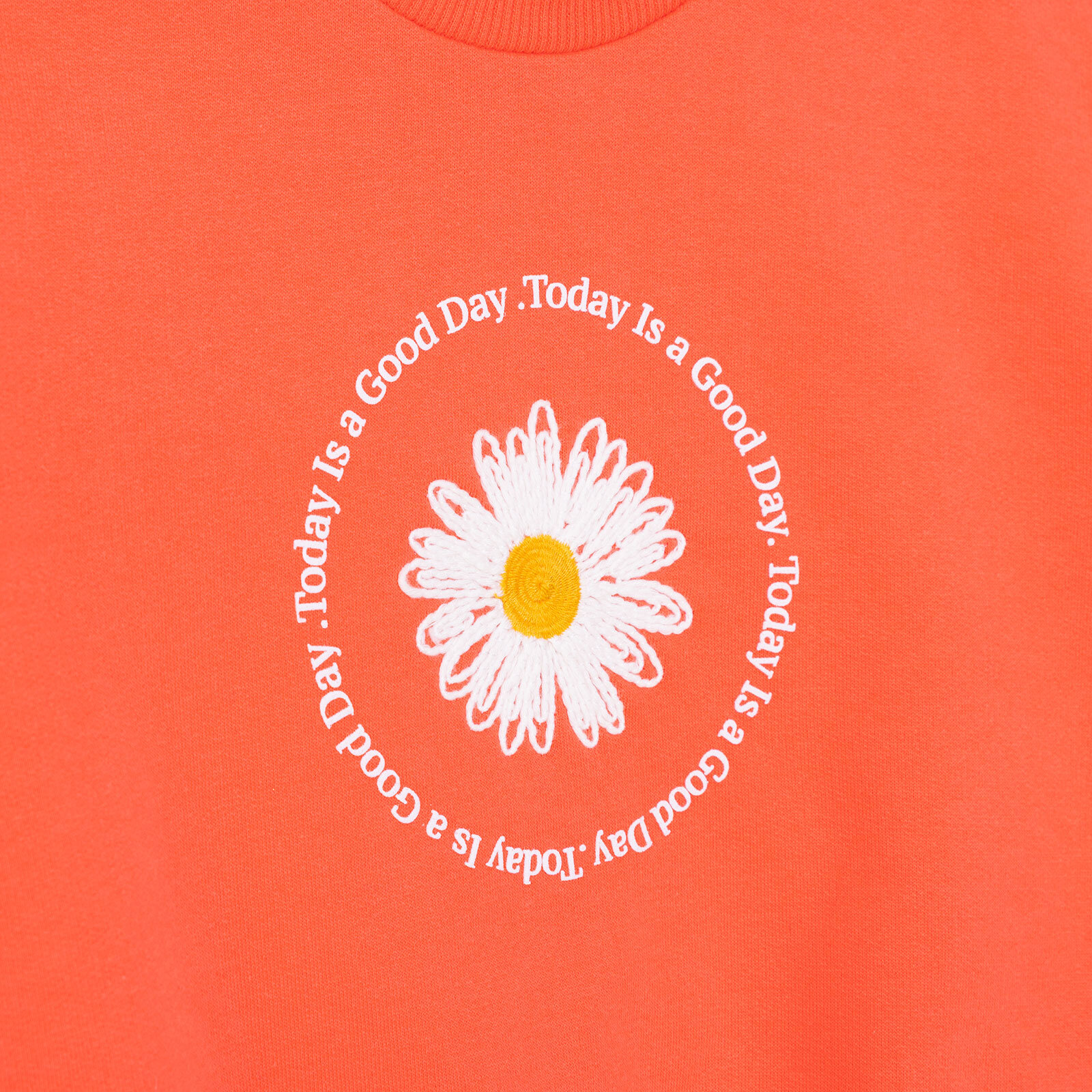 Kız Bebek Sweatshirt - Tayt Motto Girl Bisiklet Yaka Uzun Kol Reçme Paça