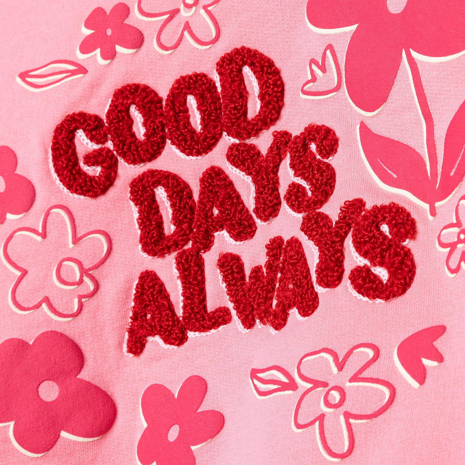 Kız Bebek Sweatshirt - Tayt Motto Girl Bisiklet Yaka Uzun Kol Reçme