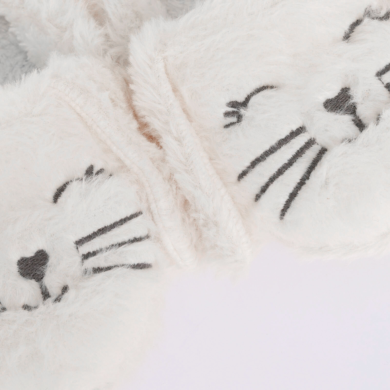 Kız Bebek Tavşan  Panduf Wellsoft Örme