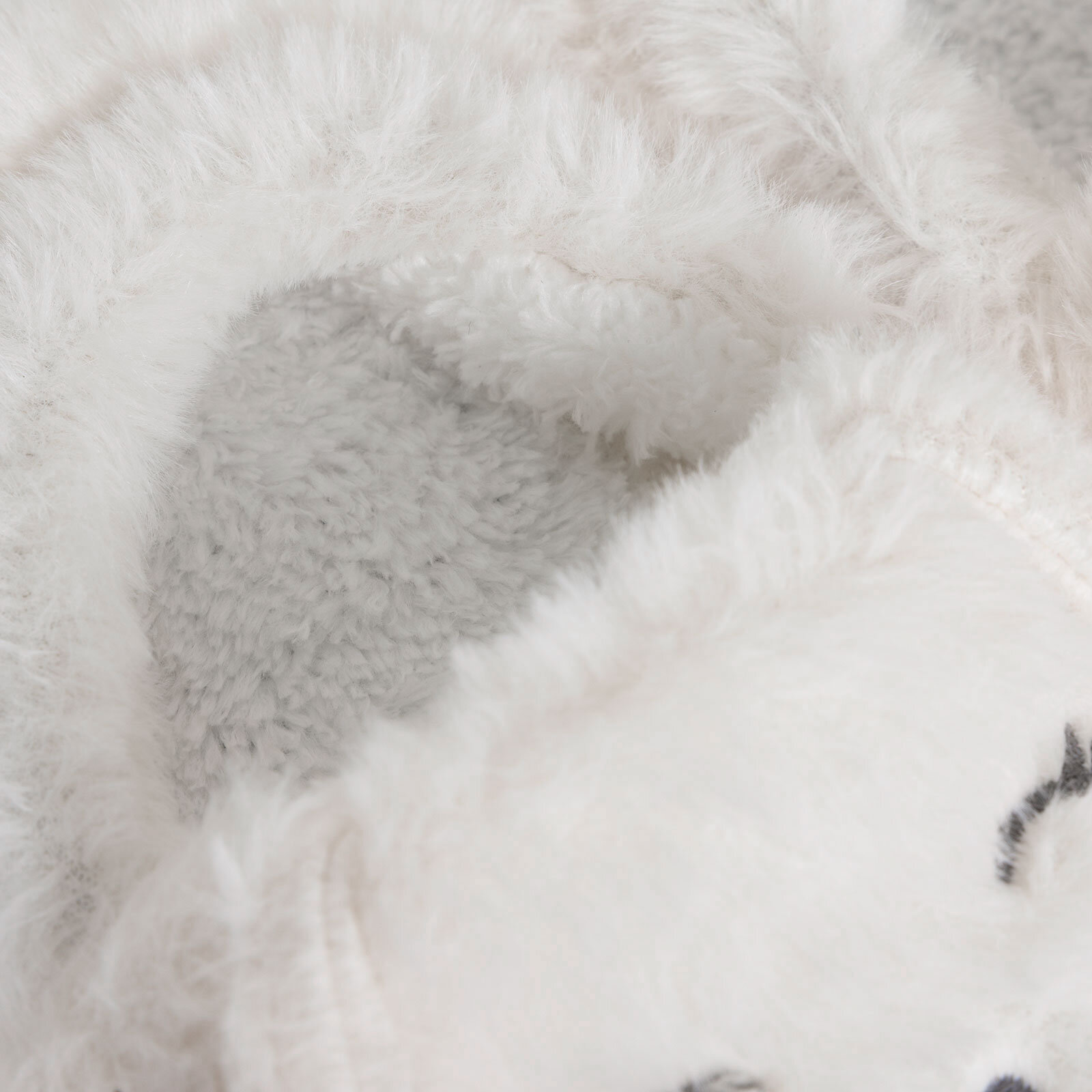 Kız Bebek Tavşan  Panduf Wellsoft Örme