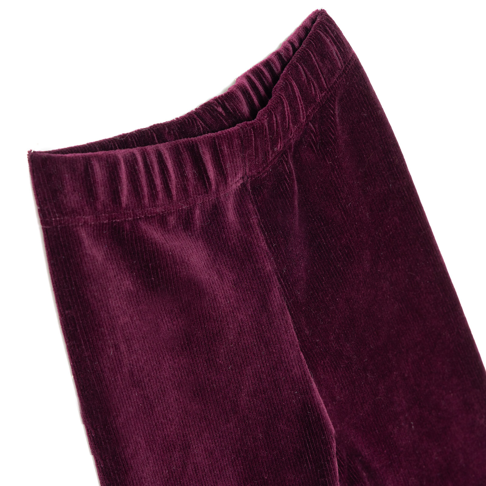 Kız Bebek Tayt Kadife Reçme Paça