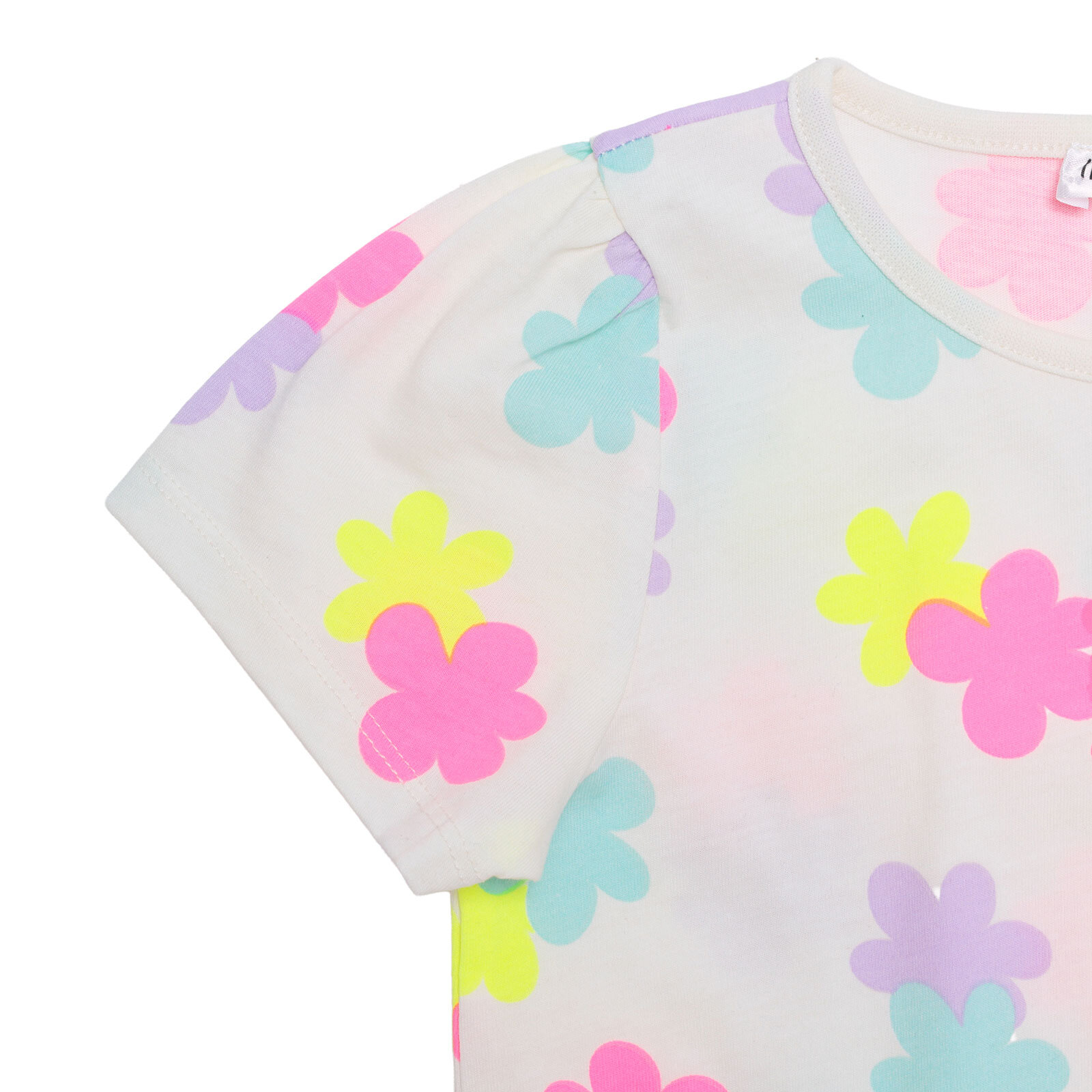 Kız Bebek Tshirt Bisiklet Yaka Kısa Kol Kız Bebek Tshirt Bisiklet Yaka Kısa Kol