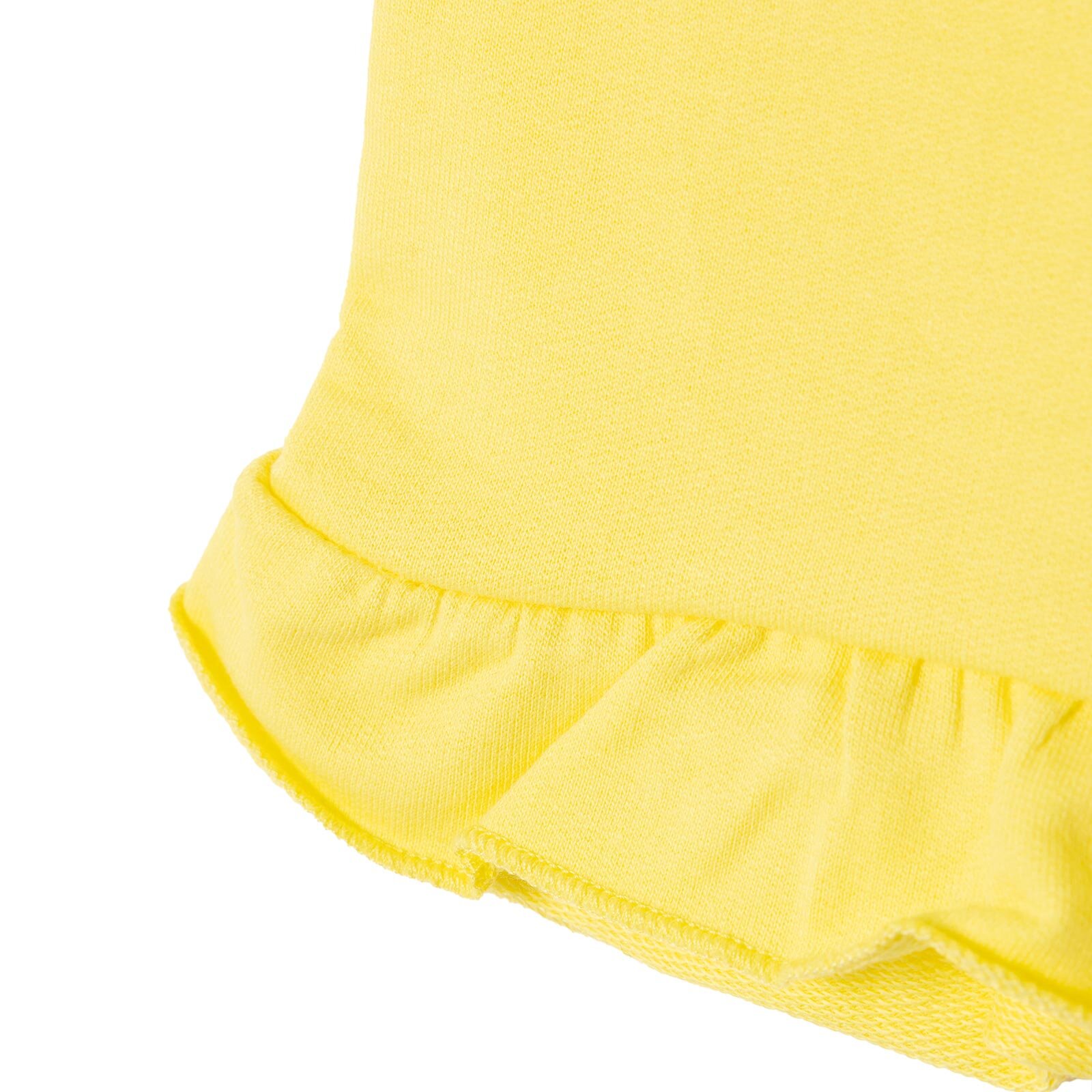 Kız Bebek Tshirt-Şort Bisiklet Yaka Kısa Kol Reçme Paça Kız Bebek Tshirt-Şort Bisiklet Yaka Kısa Kol Reçme Paça