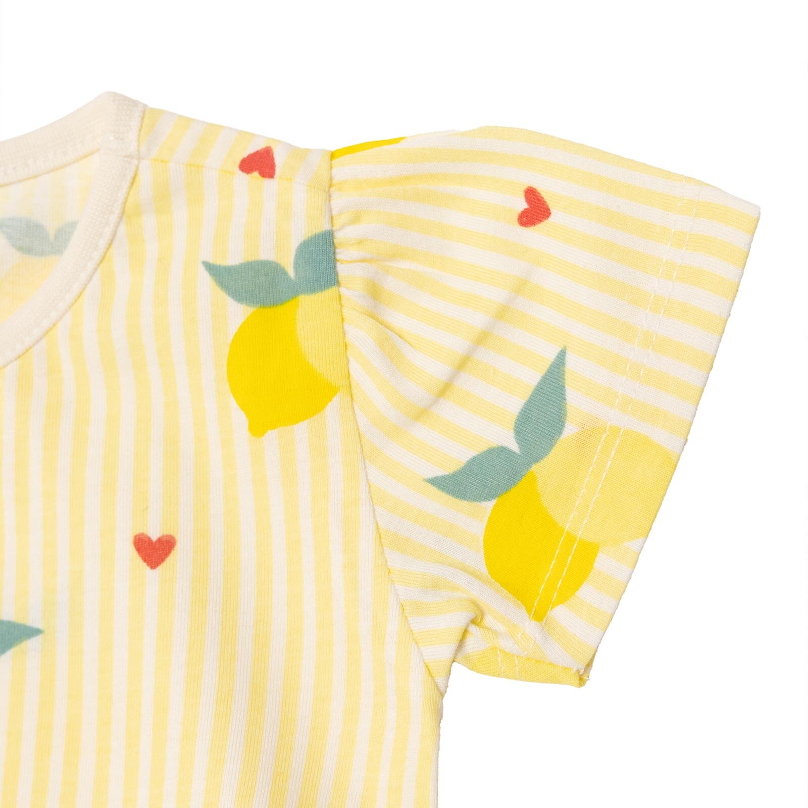 Kız Bebek Tshirt-Şort Bisiklet Yaka Kısa Kol Reçme Paça Kız Bebek Tshirt-Şort Bisiklet Yaka Kısa Kol Reçme Paça