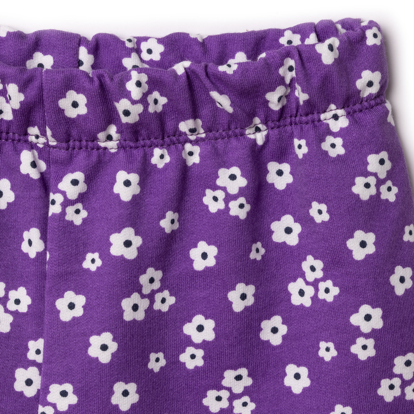 Kız Bebek Tshirt-Şort Süprem Bisiklet Yaka Kısa Kol Reçme Paça