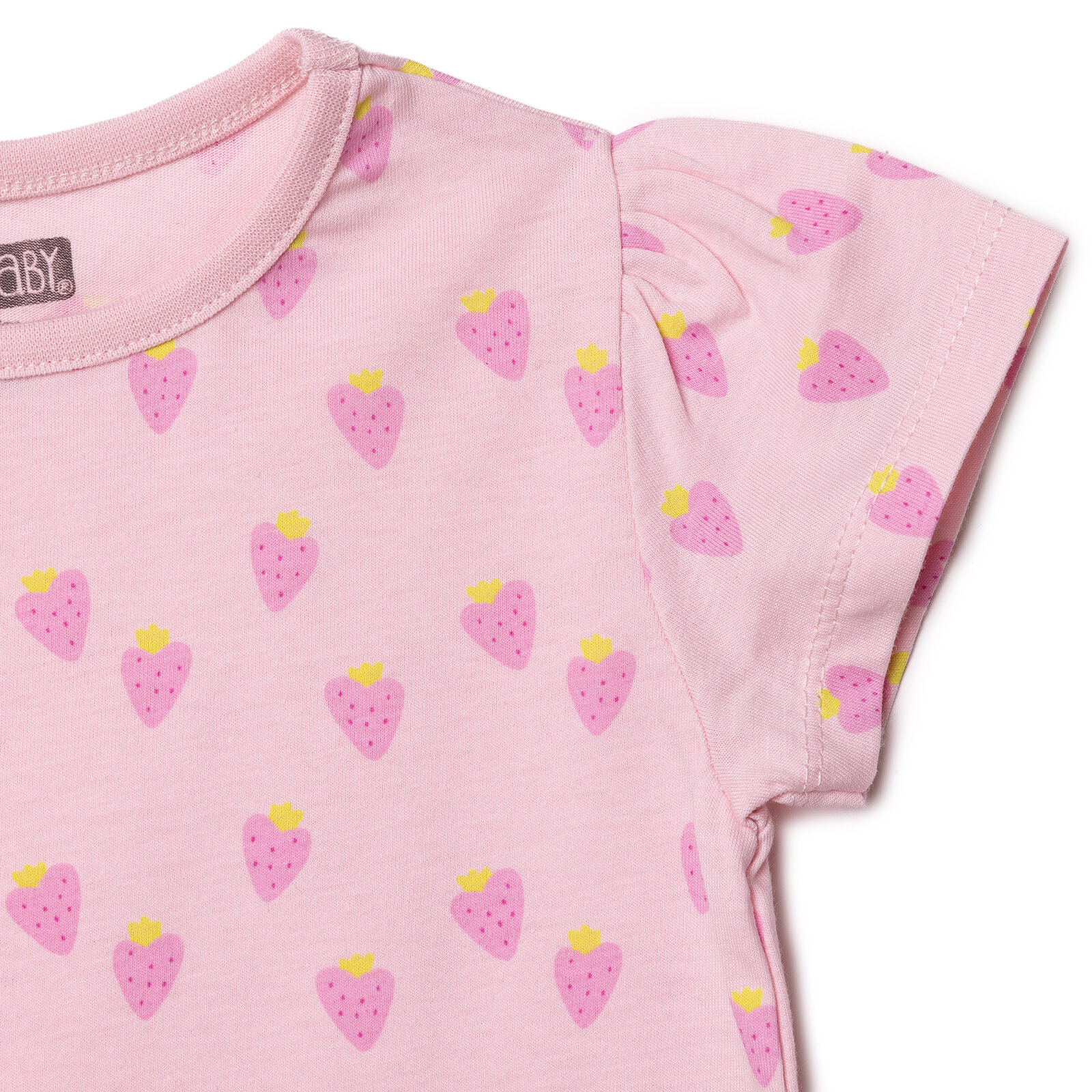 Kız Bebek Tshirt Süprem Bisiklet Yaka Kısa Kol Kız Bebek Tshirt Süprem Bisiklet Yaka Kısa Kol