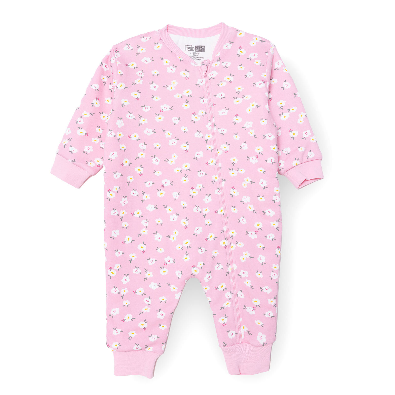 Kız Bebek Uyku Tulumu 1 Tog Fermuarlı Bisiklet Yaka Uzun Kol Kız Bebek Uyku Tulumu 1 Tog Fermuarlı Bisiklet Yaka Uzun Kol