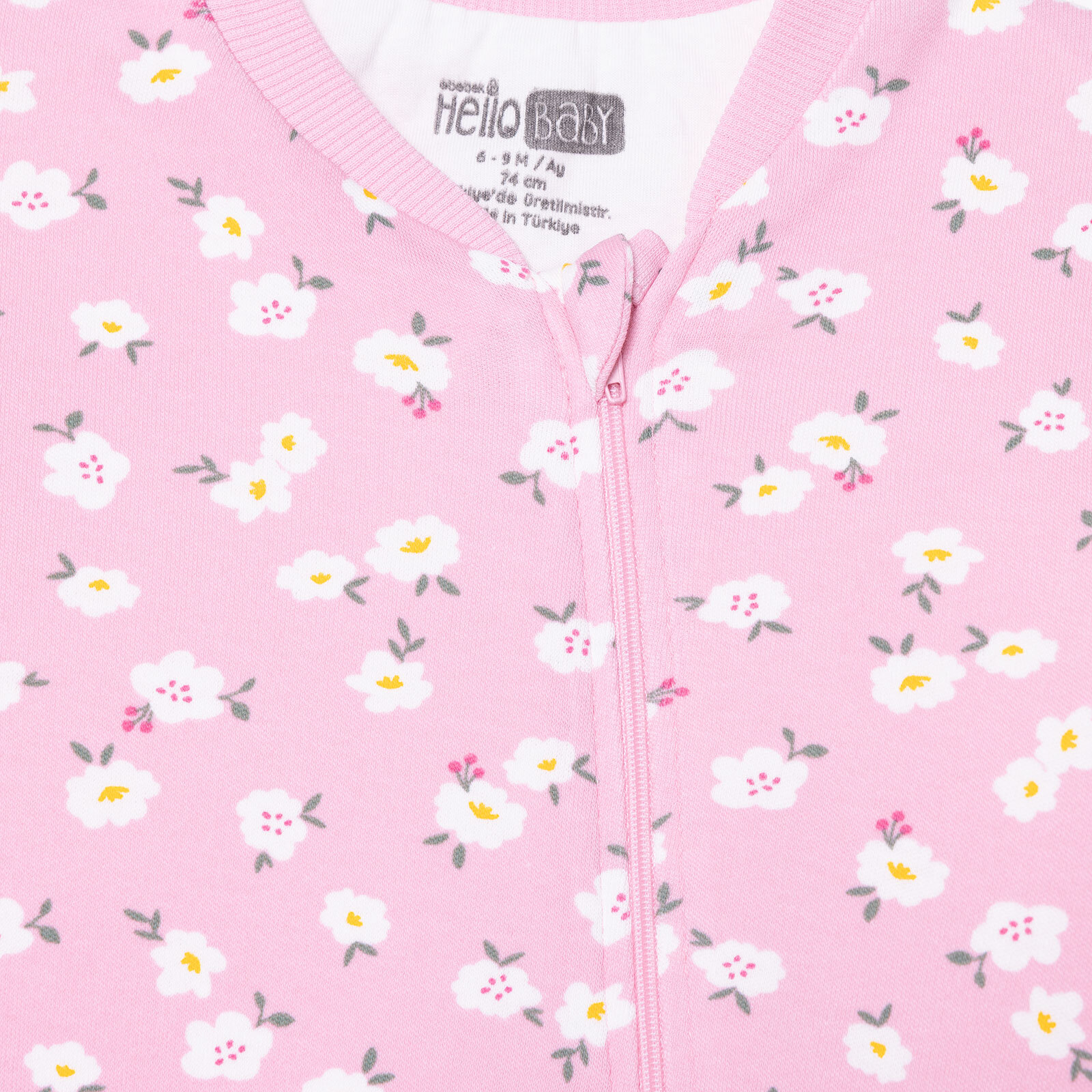 Kız Bebek Uyku Tulumu 1 Tog Fermuarlı Bisiklet Yaka Uzun Kol Kız Bebek Uyku Tulumu 1 Tog Fermuarlı Bisiklet Yaka Uzun Kol