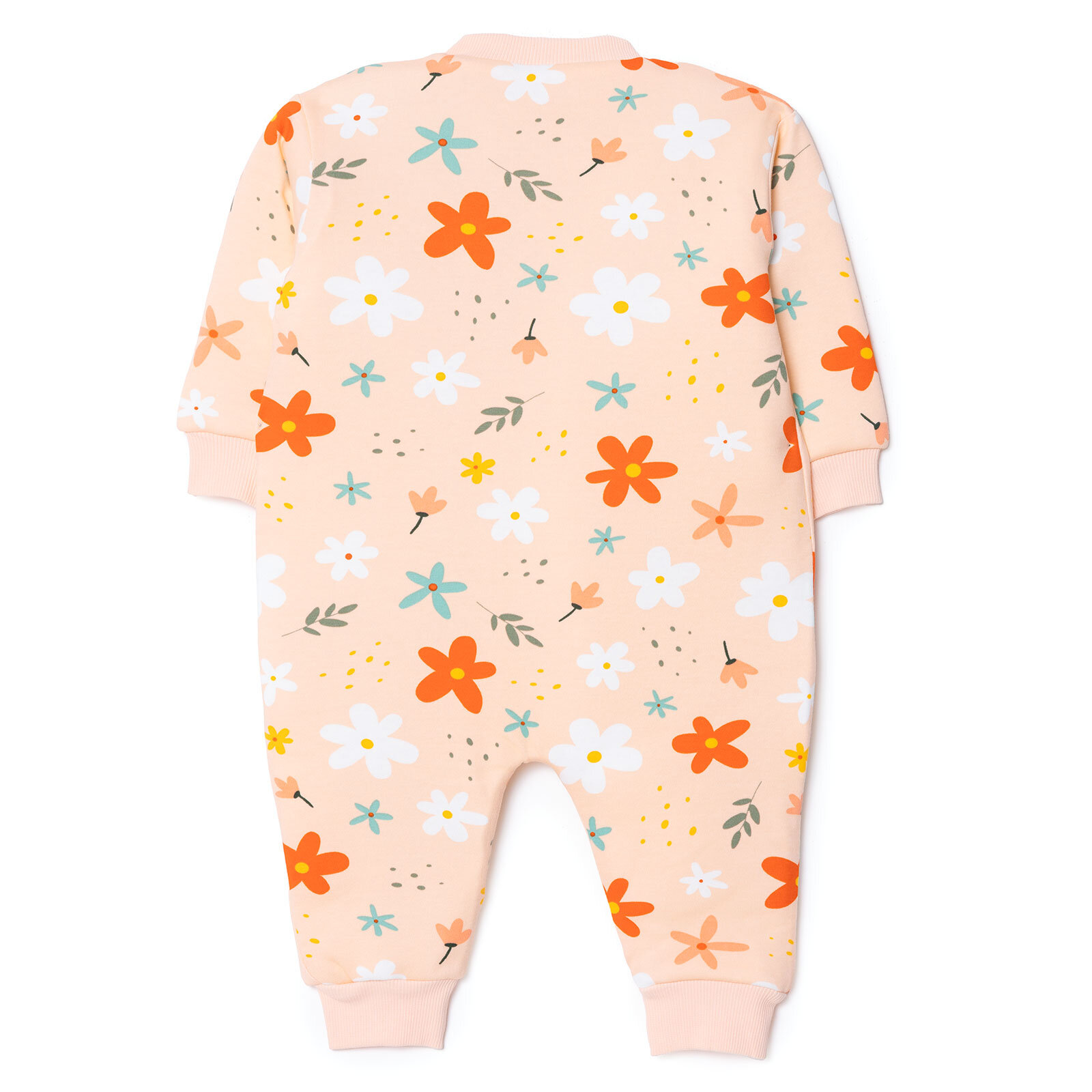 Kız Bebek Uyku Tulumu Fermuarlı Bisiklet Yaka Uzun Kol Ribanalı Kız Bebek Uyku Tulumu Fermuarlı Bisiklet Yaka Uzun Kol Ribanalı