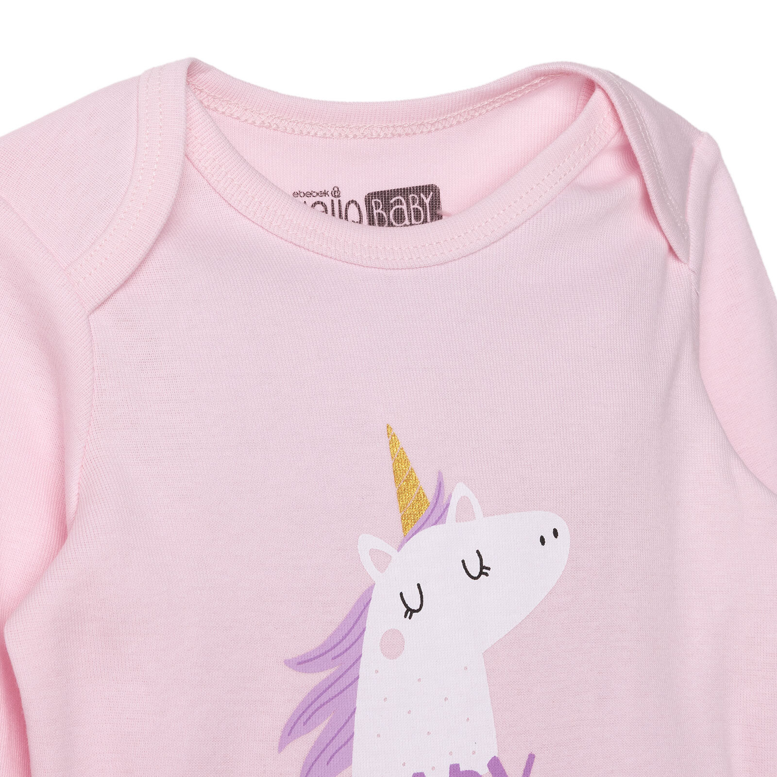 Kız Bebek Uzun Kol Body Çıtçıtlı Ribana Zarf Yaka Kız Bebek Uzun Kol Body Çıtçıtlı Ribana Zarf Yaka