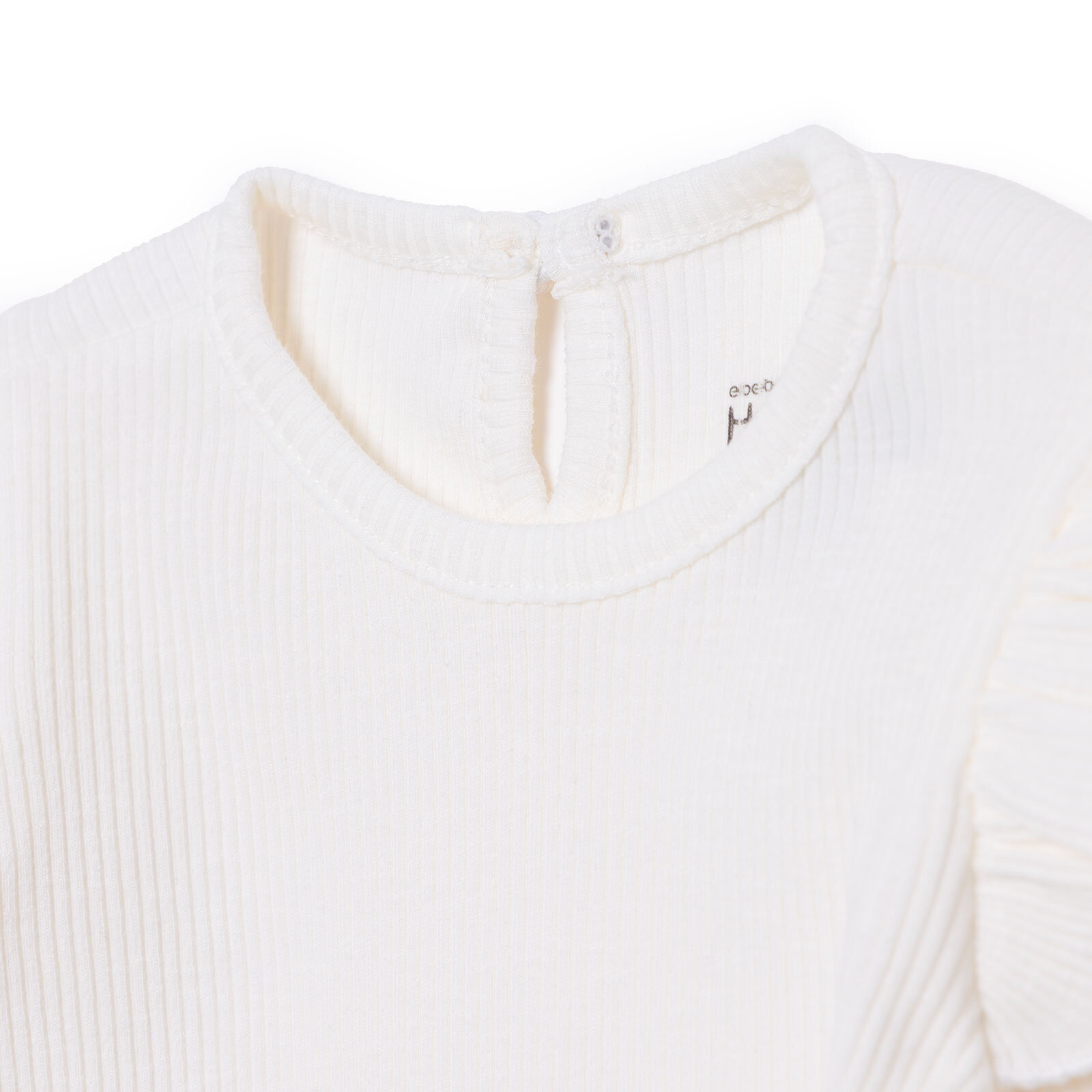 Kız Bebek Uzun Kol Body Fırfırlı Yaka Uzun Kol