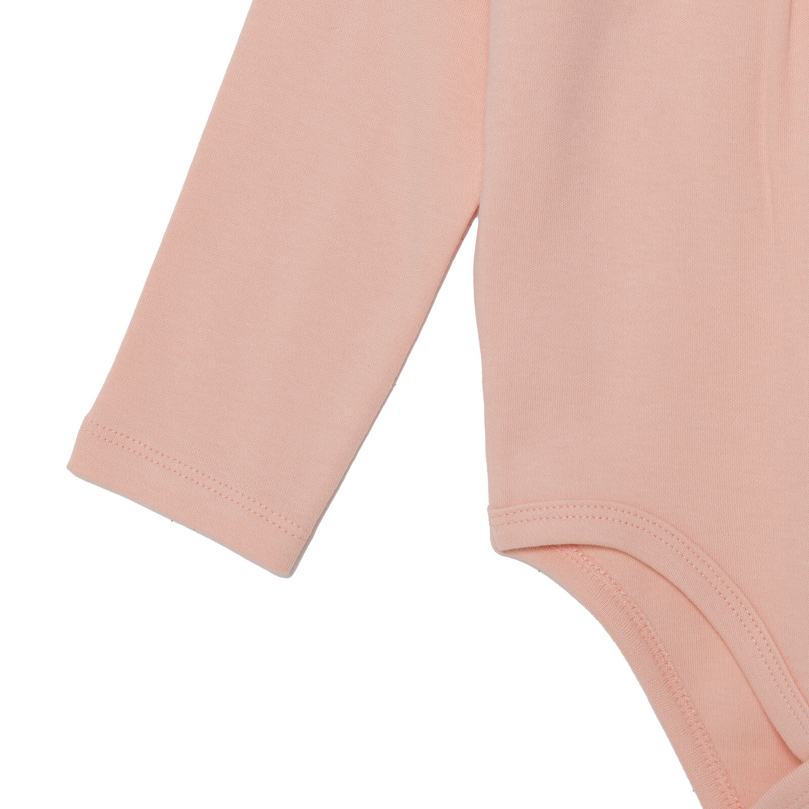 Kız Bebek Uzun Kol Body İnterlok Bisiklet Yaka Uzun Kol