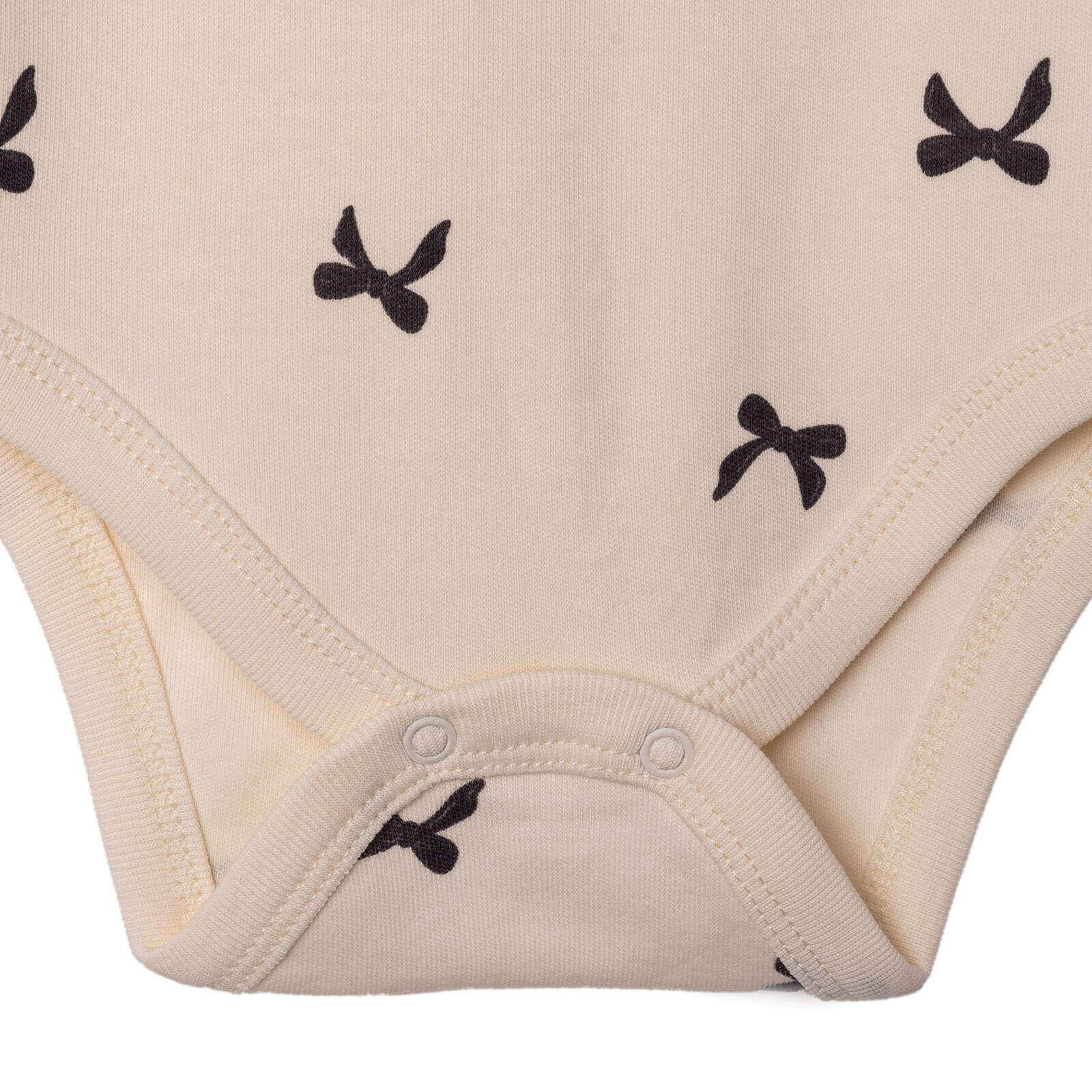 Kız Bebek Uzun Kol Body İnterlok Çıtçıtlı Yaka Uzun Kol