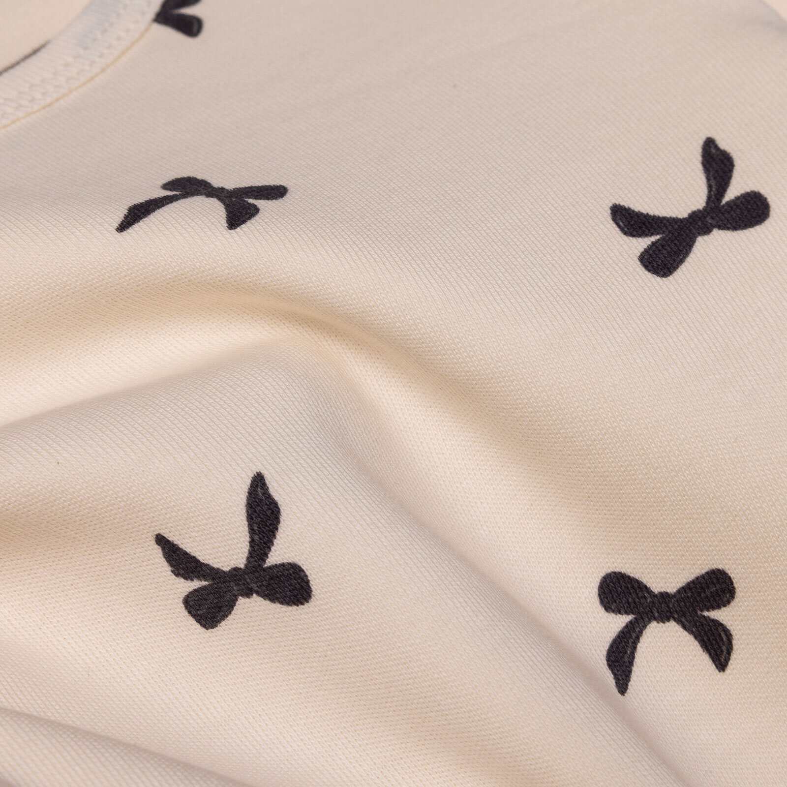 Kız Bebek Uzun Kol Body İnterlok Çıtçıtlı Yaka Uzun Kol