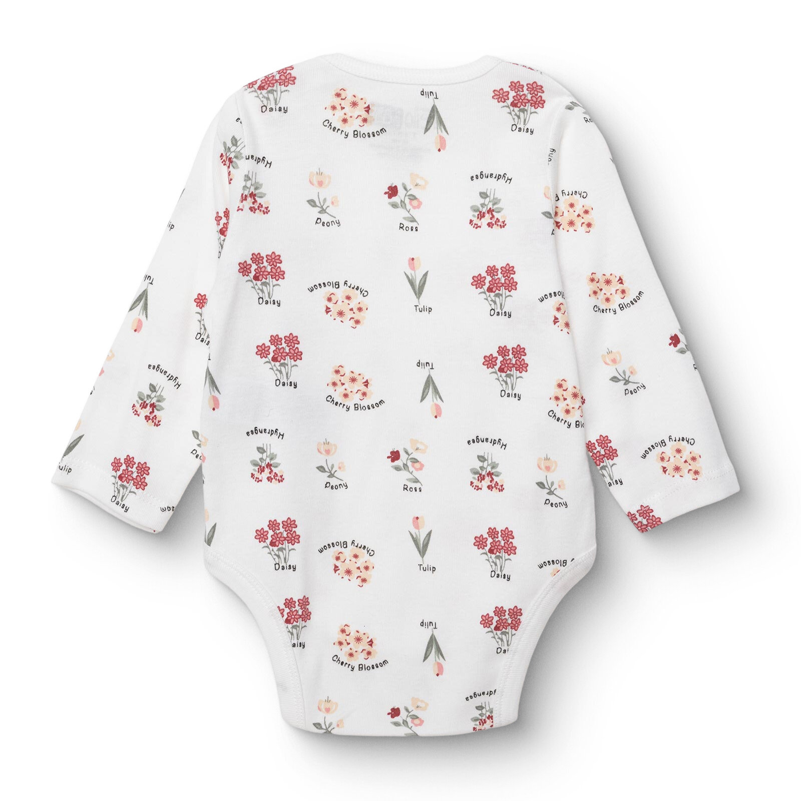 Kız Bebek Uzun Kol Body İnterlok Çıtçıtlı Yaka