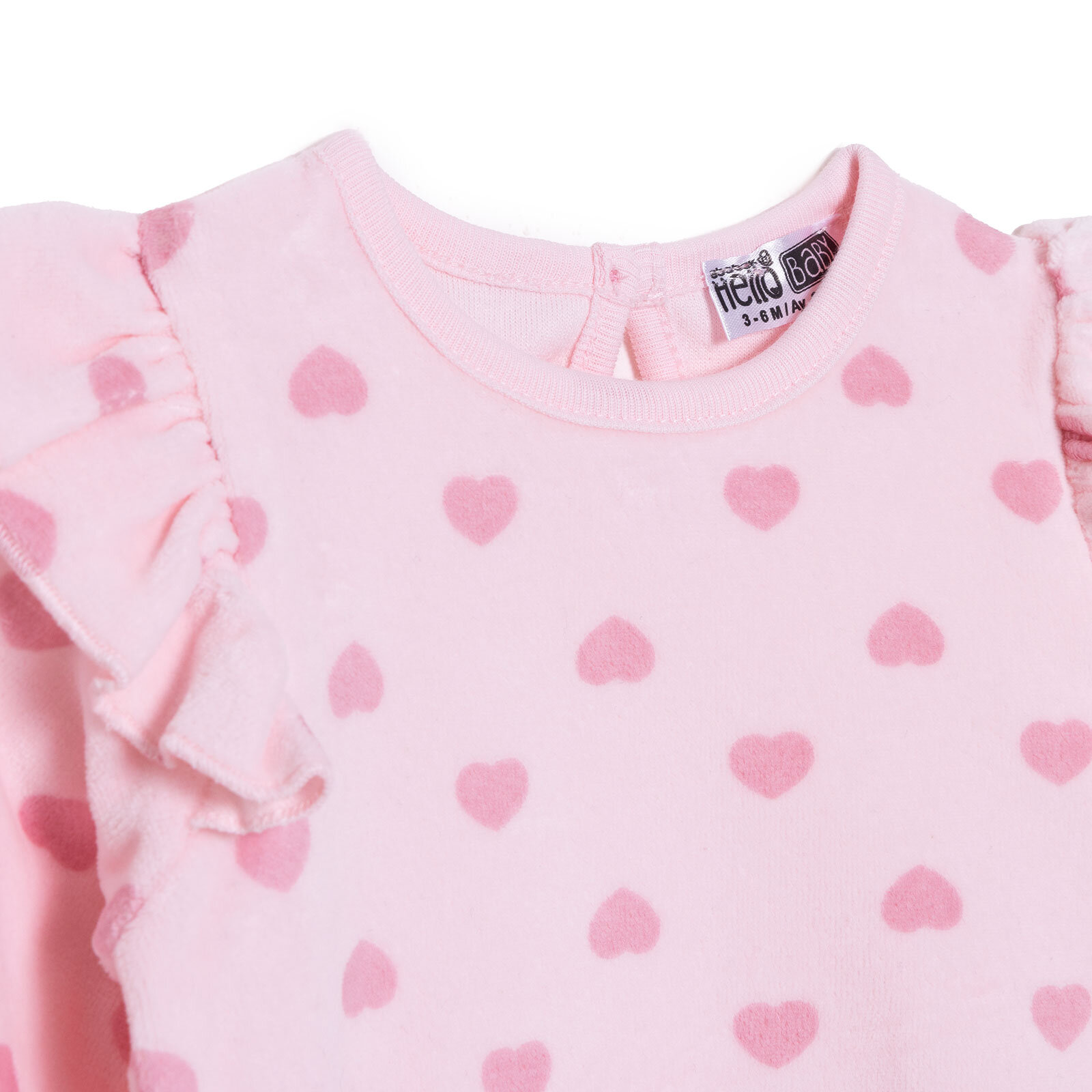 Kız Bebek Uzun Kol Body Kadife Bisiklet Yaka Uzun Kol Kız Bebek Uzun Kol Body Kadife Bisiklet Yaka Uzun Kol