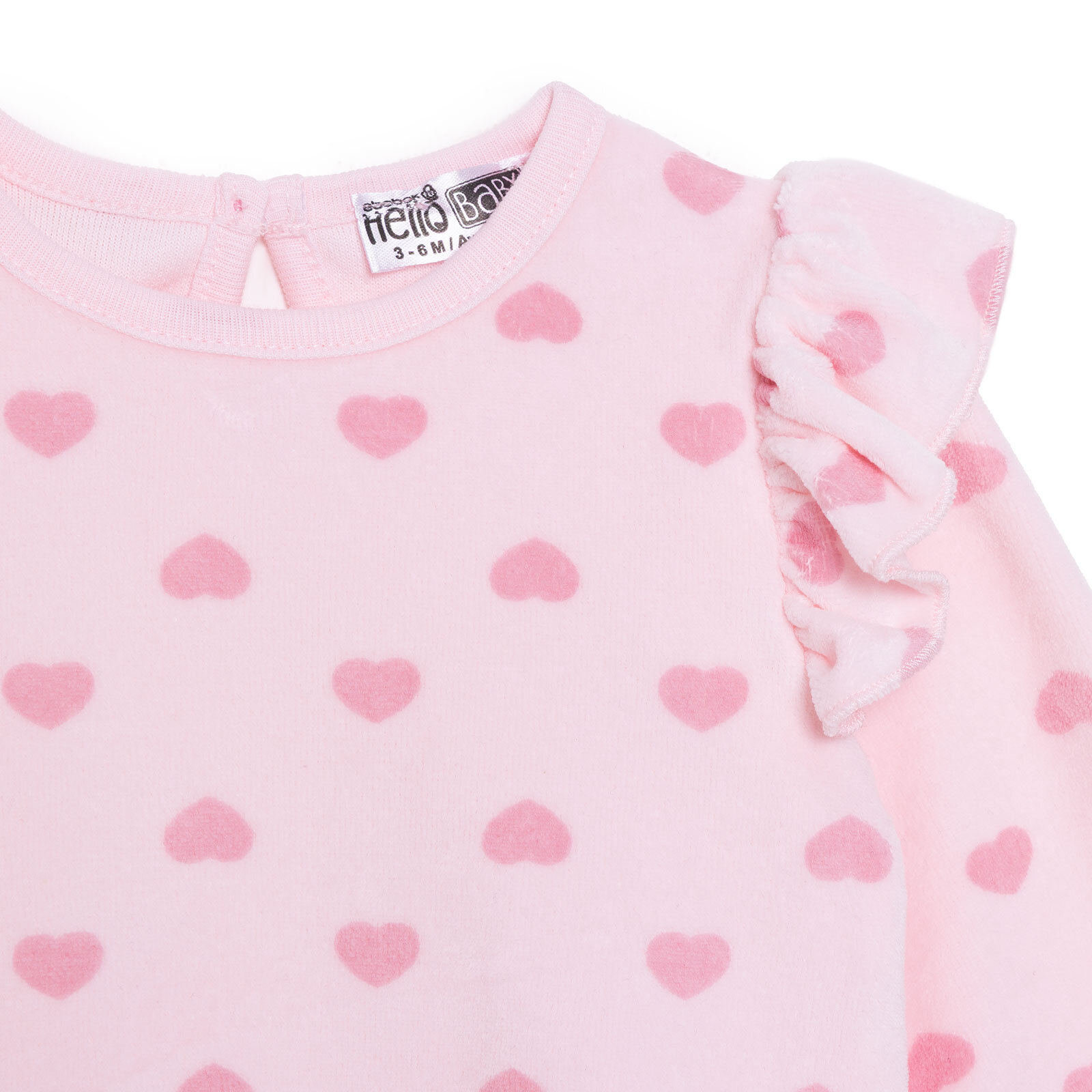 Kız Bebek Uzun Kol Body Kadife Bisiklet Yaka Uzun Kol Kız Bebek Uzun Kol Body Kadife Bisiklet Yaka Uzun Kol