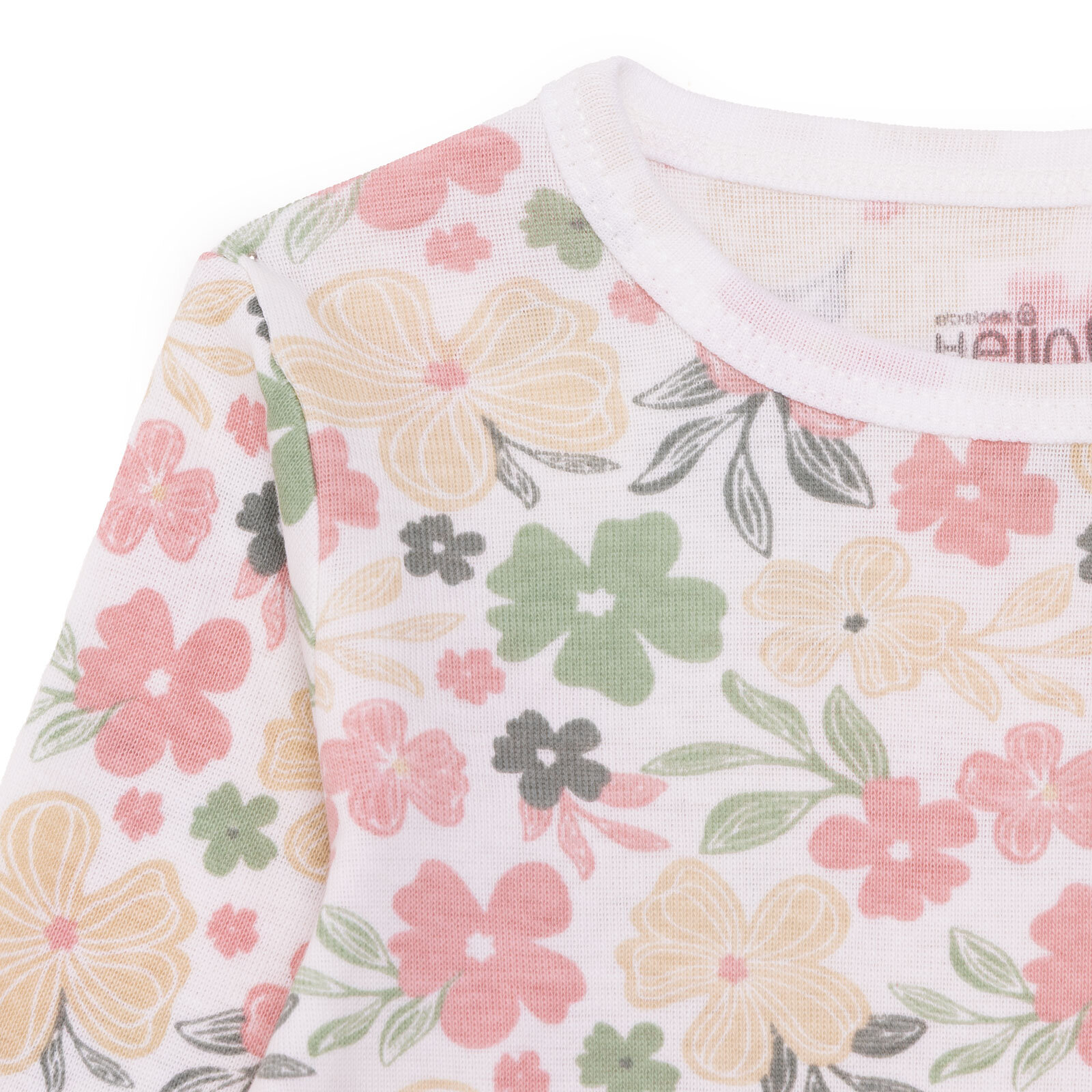 Kız Bebek Uzun Kol Body Ribana Çıtçıtlı Yaka Kız Bebek Uzun Kol Body Ribana Çıtçıtlı Yaka