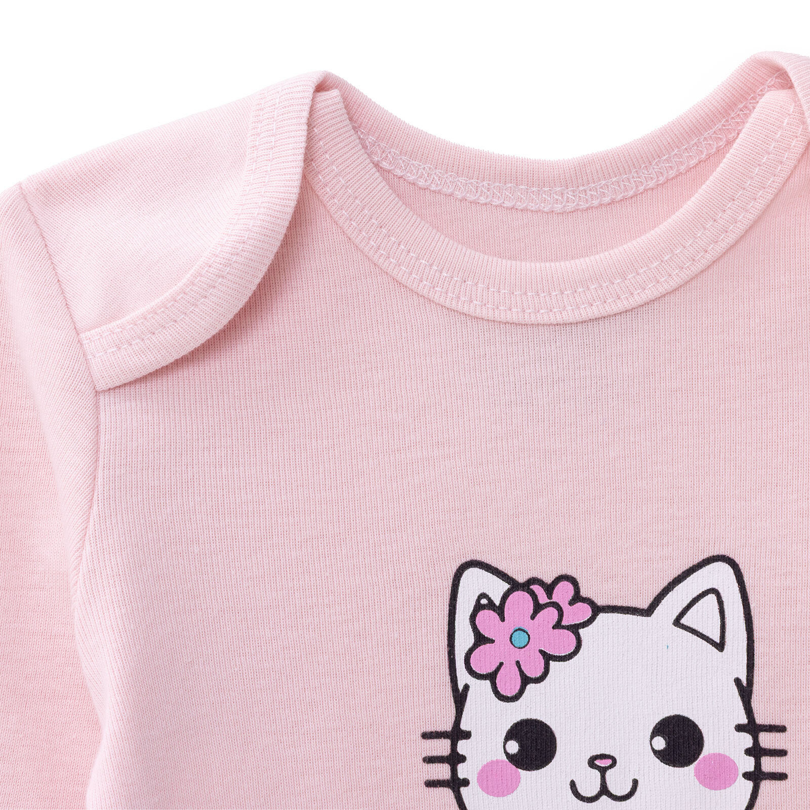 &nbsp;Kız Bebek Uzun Kol Body Zarf Yaka Uzun Kol Ribana Paça