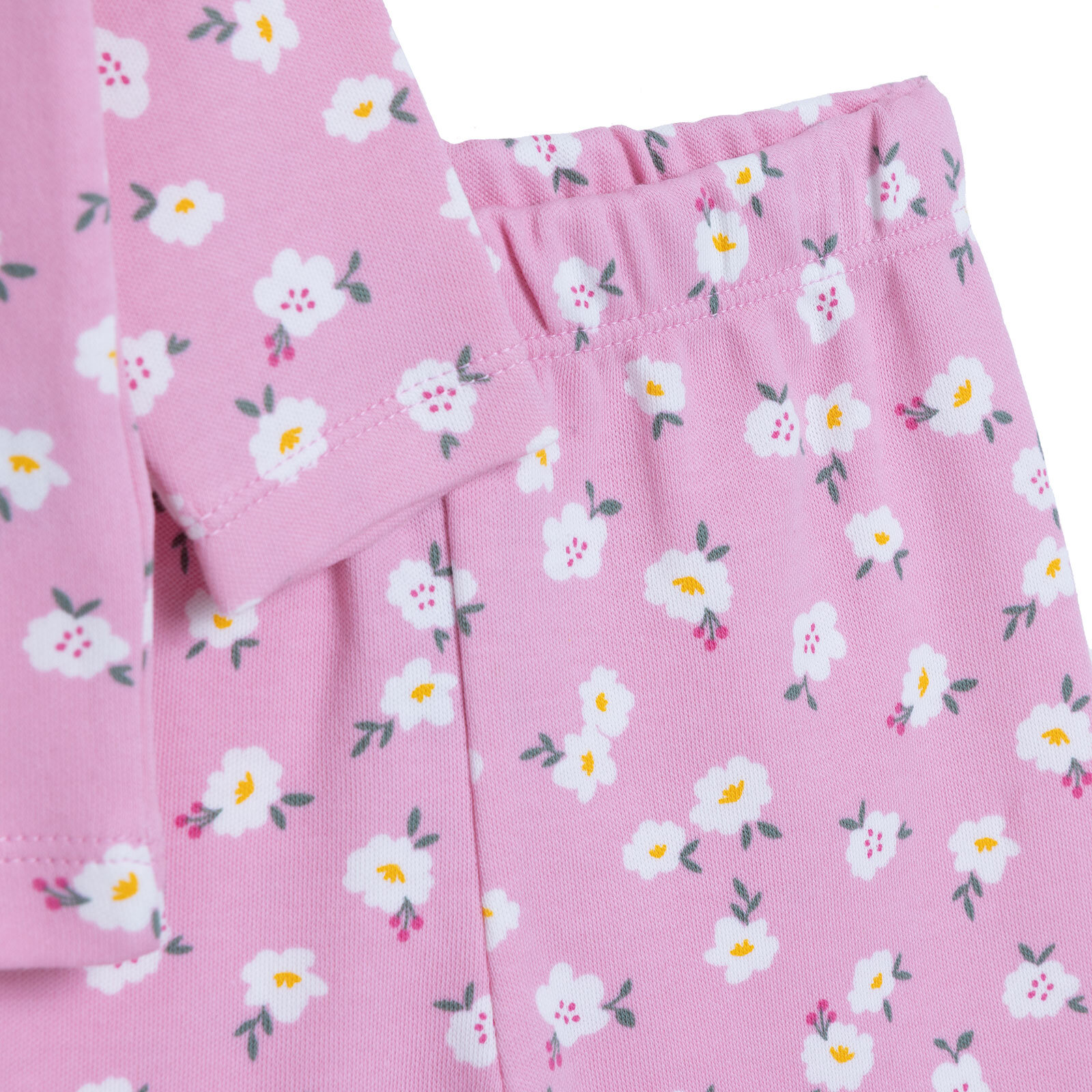 Kız Bebek Uzun Kol Pijama Takımı İnterlok Gömlek Yaka Reçme Paça Kız Bebek Uzun Kol Pijama Takımı İnterlok Gömlek Yaka Reçme Paça