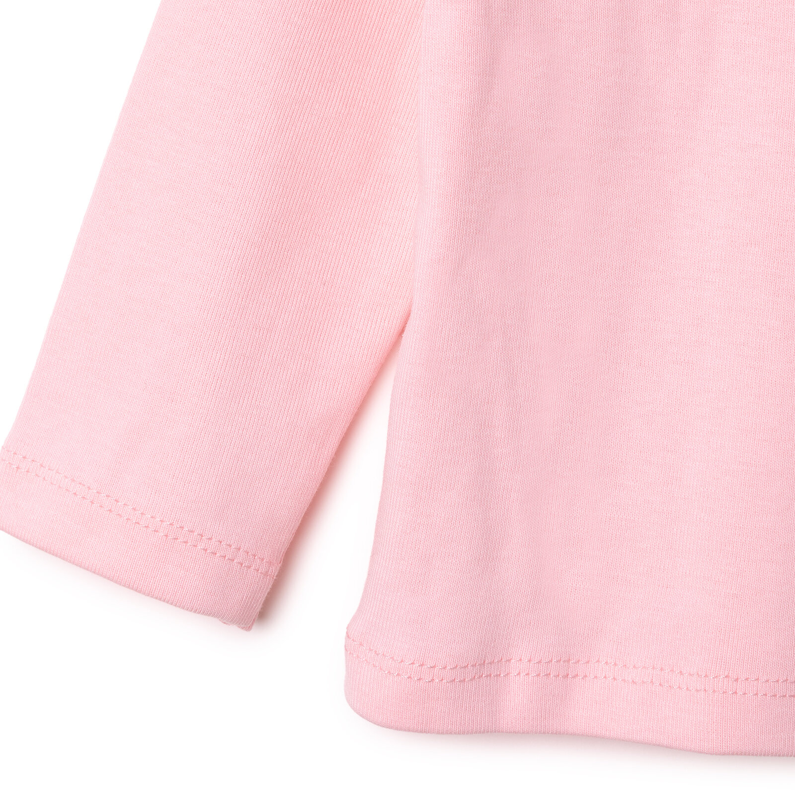 Kız Bebek Uzun Kol Tshirt Bisiklet Yaka Uzun Kol Ribana Paça