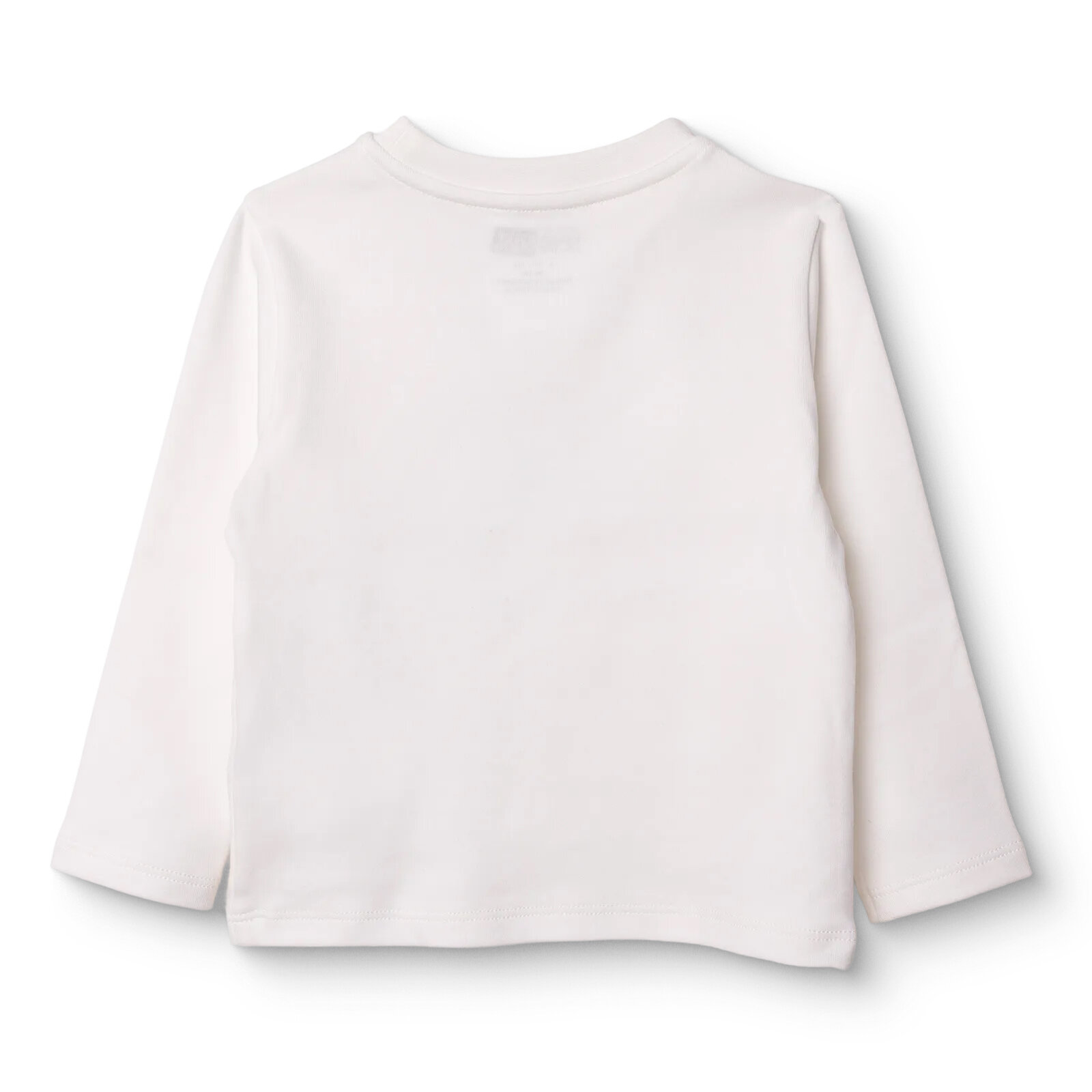 Kız Bebek Uzun Kol Tshirt İnterlok Bisiklet Yaka Uzun Kol