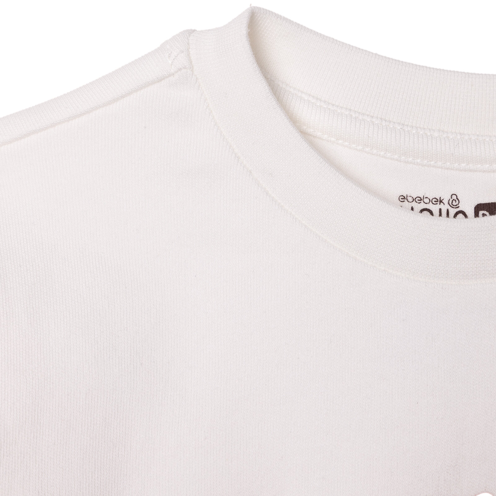 Kız Bebek Uzun Kol Tshirt İnterlok Bisiklet Yaka Uzun Kol